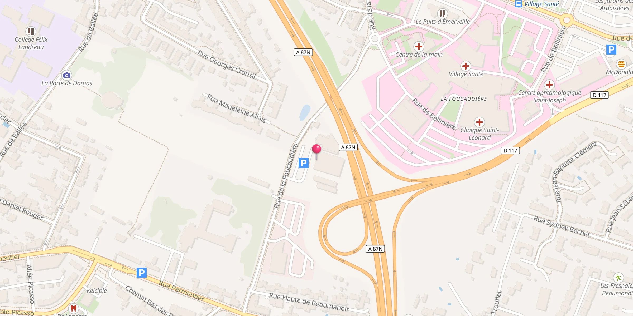 Carte de localisation : Mosquée Aksemseddin