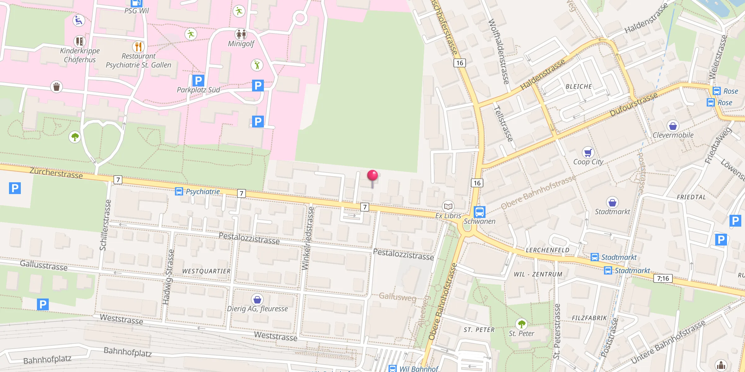 Carte de localisation : Moschee Es-Selam