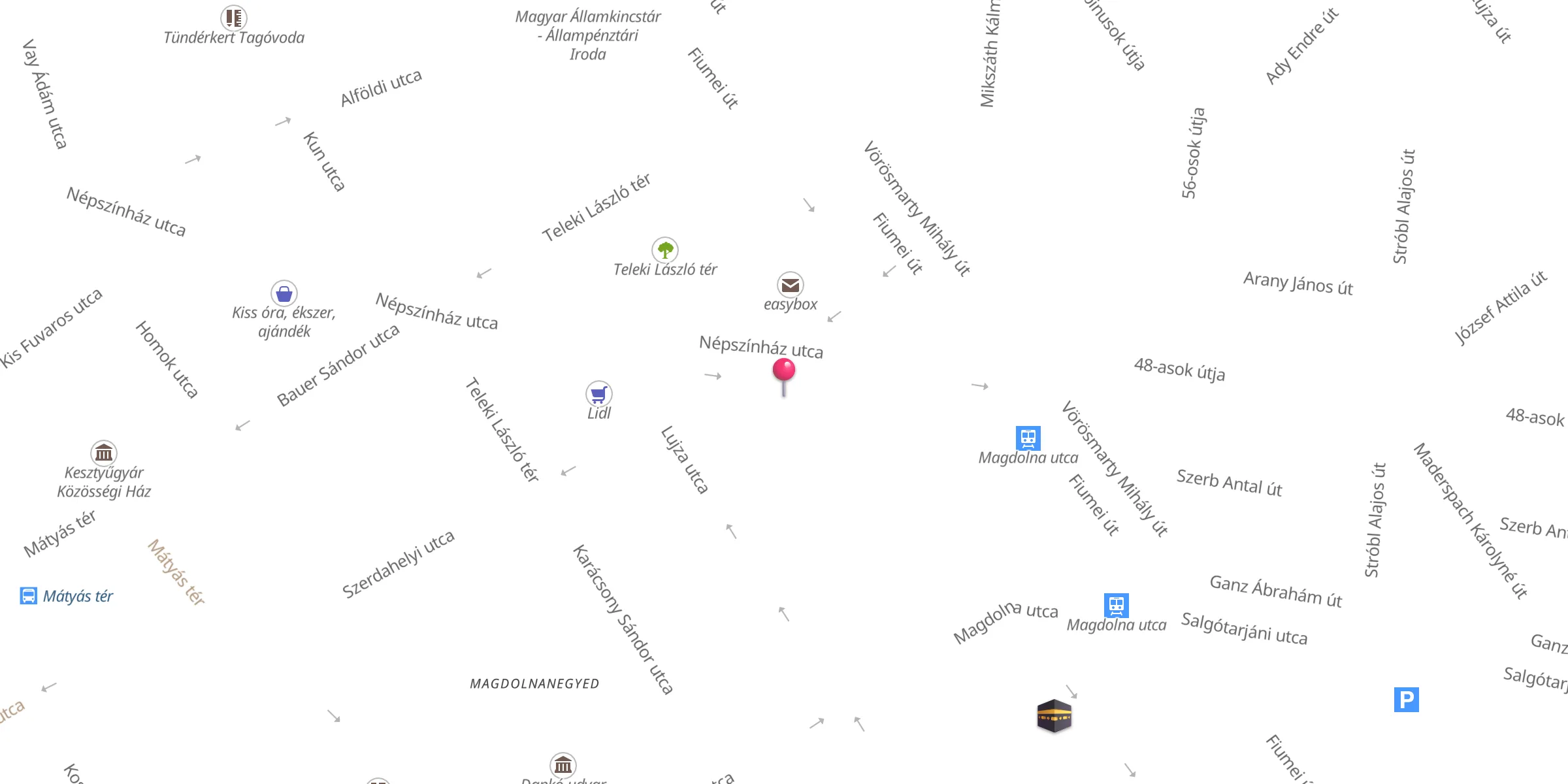 Carte de localisation : Al-Huda Mecset