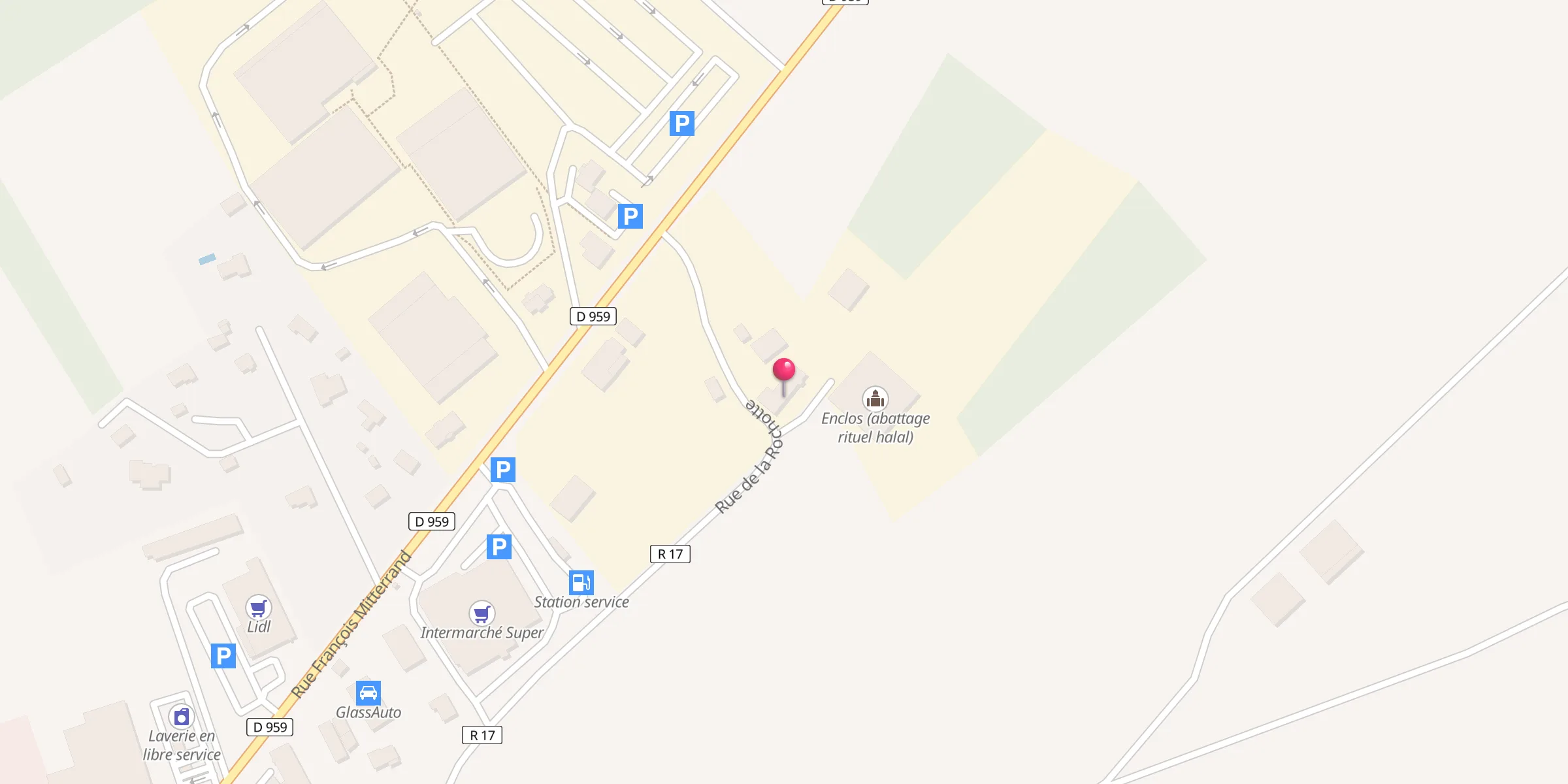 Carte de localisation : Mosquée Al Mohcinine