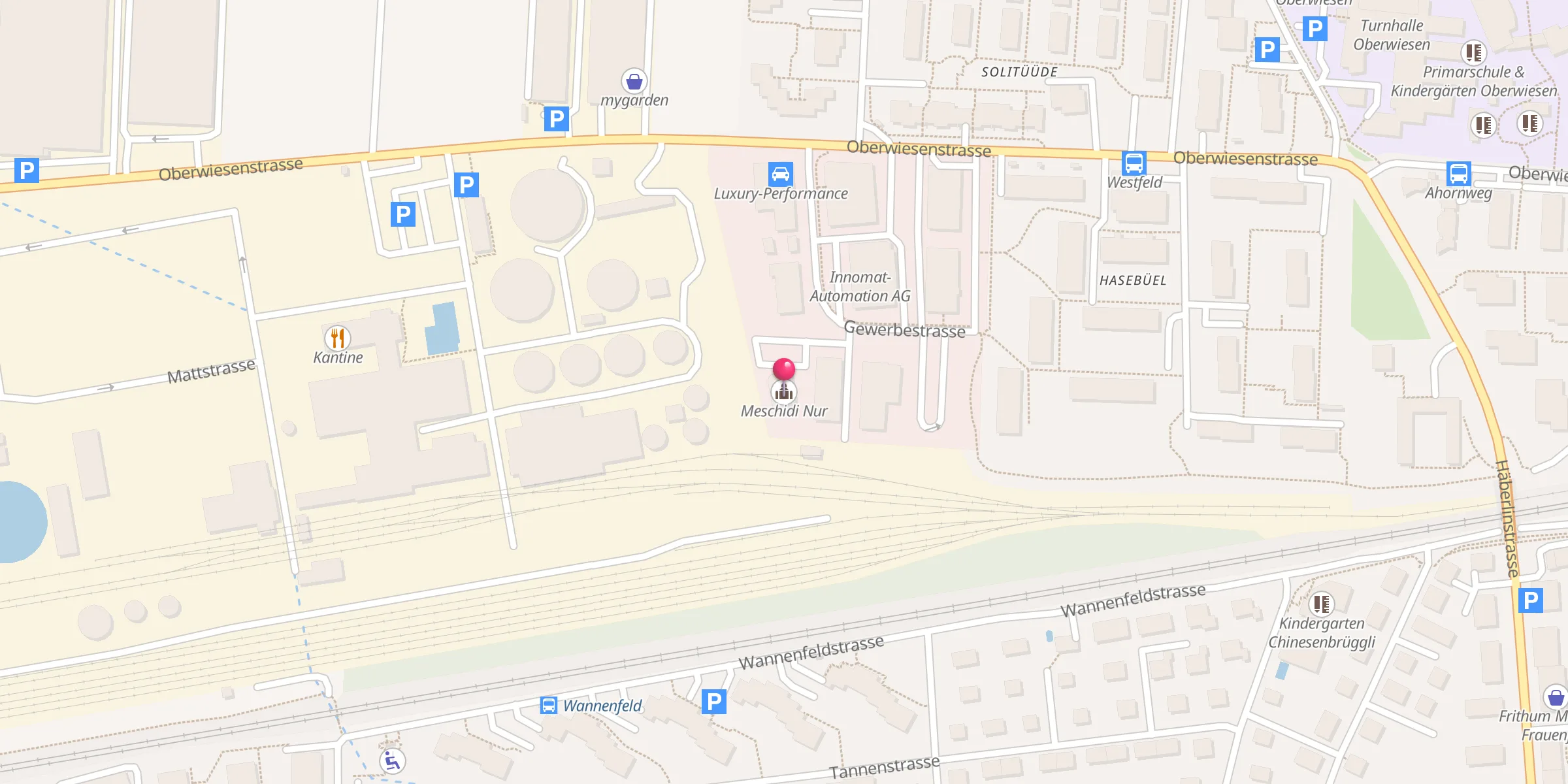 Carte de localisation : Meschidi Nur