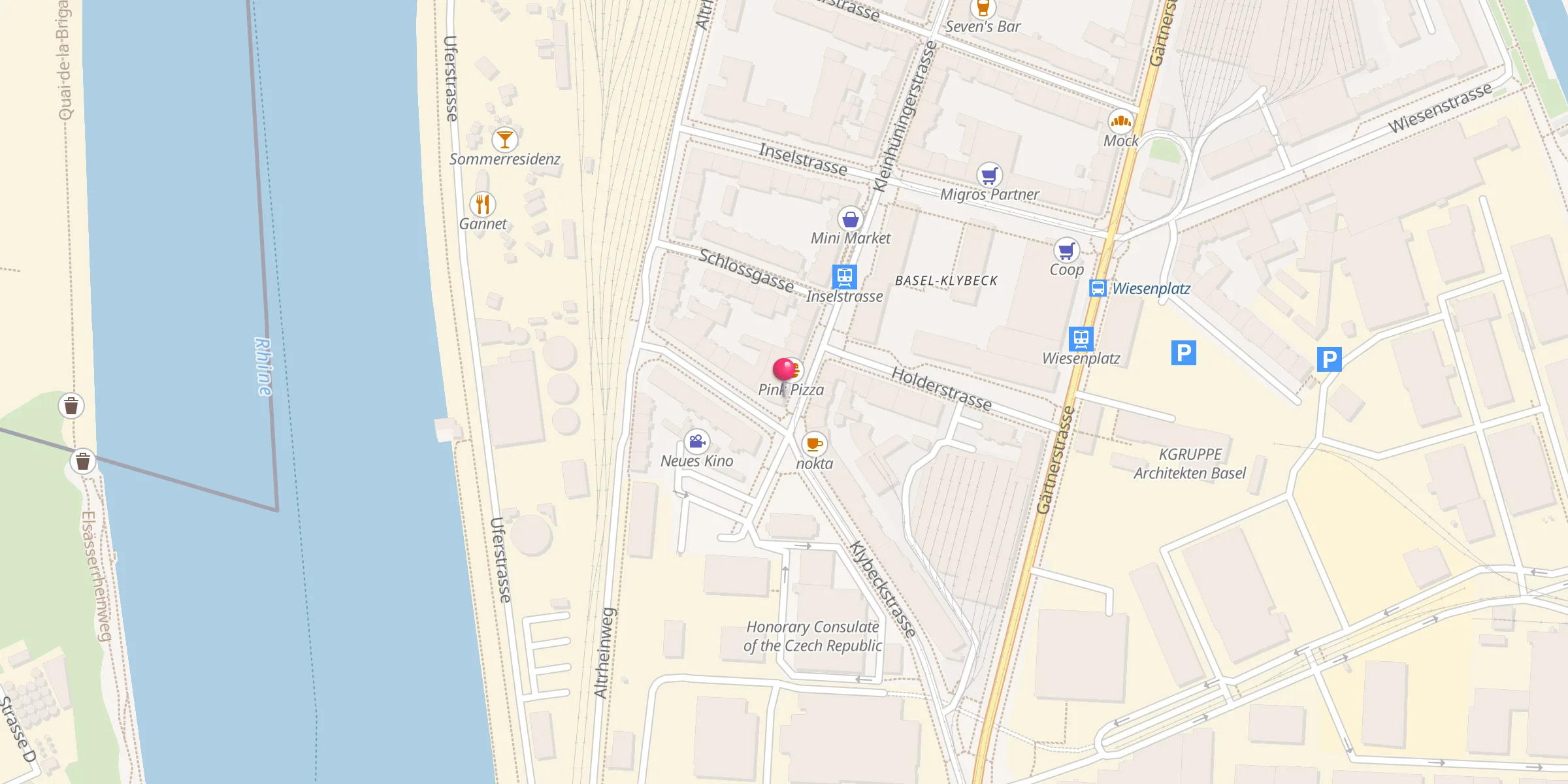 Carte de localisation : Arrahma Verein