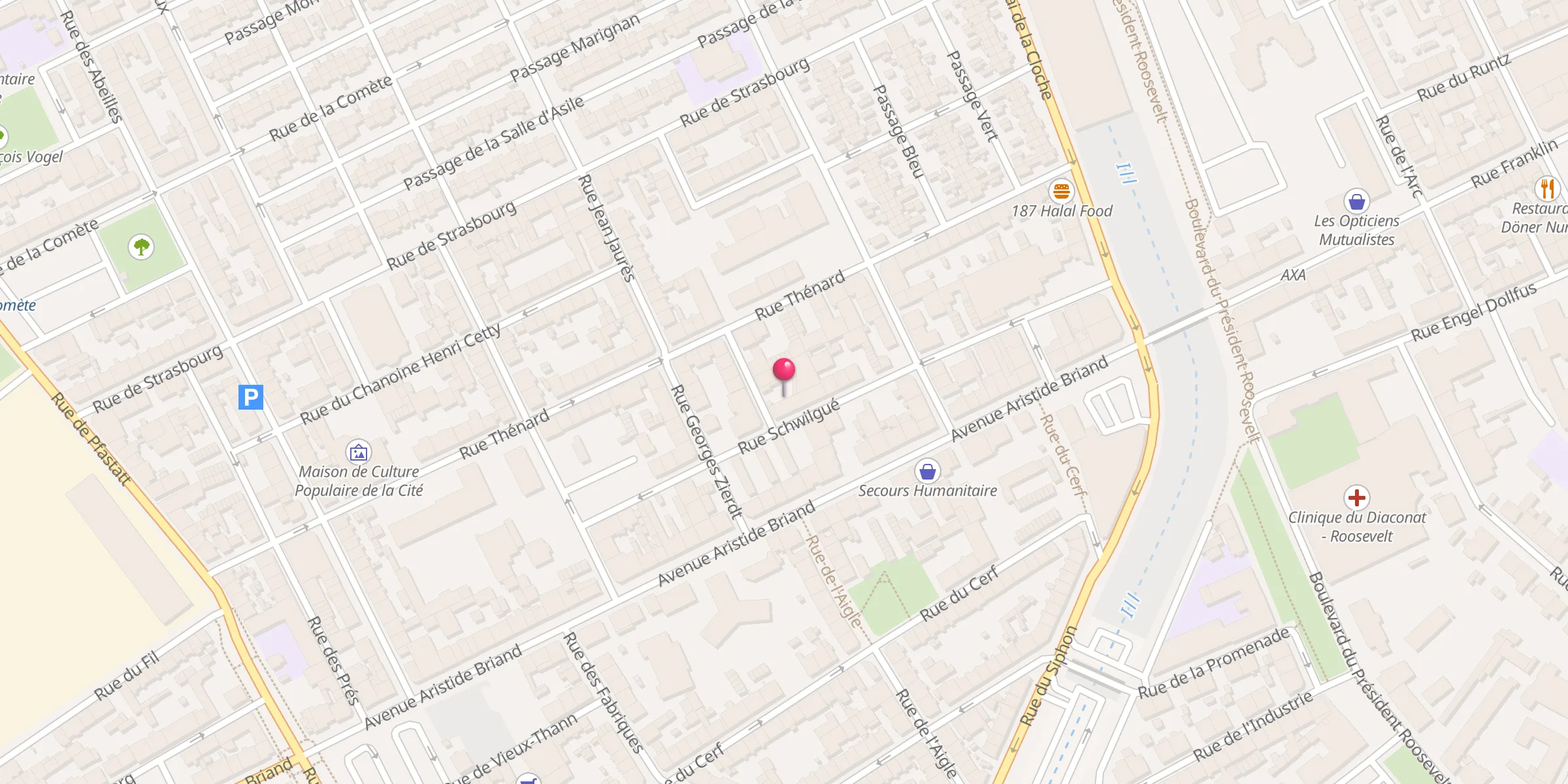 Carte de localisation : Mosquée En Nasr