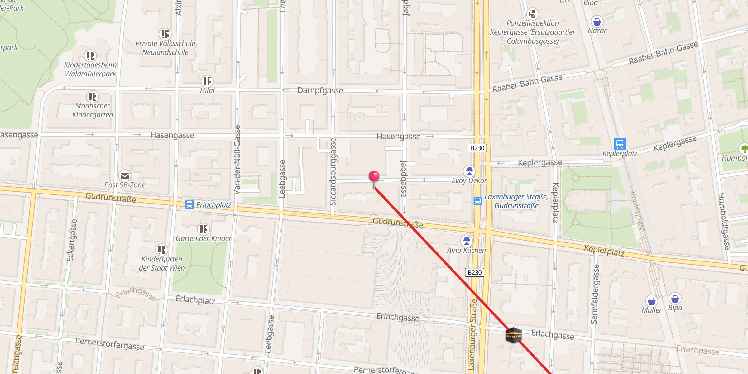 Carte de localisation : Baitul Muhtadin