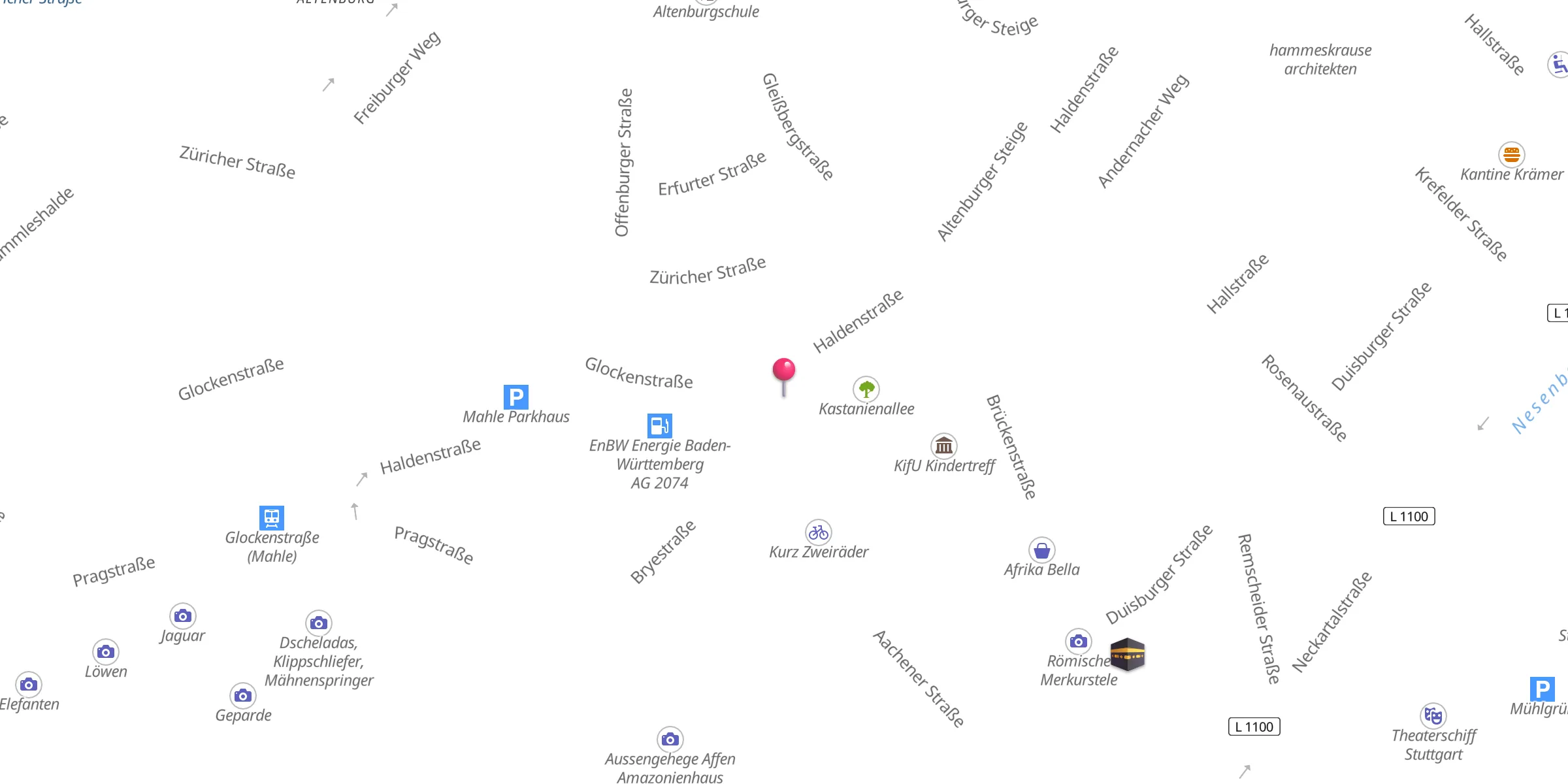 Carte de localisation : Islamisches Kulturzentrum für Bosnier e.V.