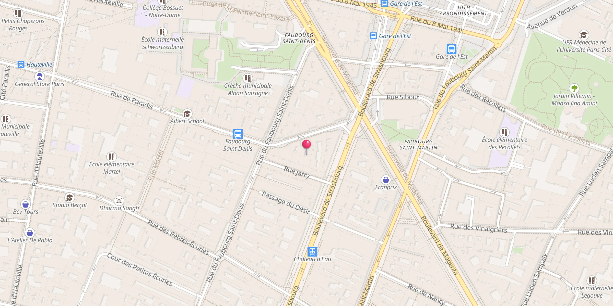 Carte de localisation : Association Culturelle Islamique Kurdes