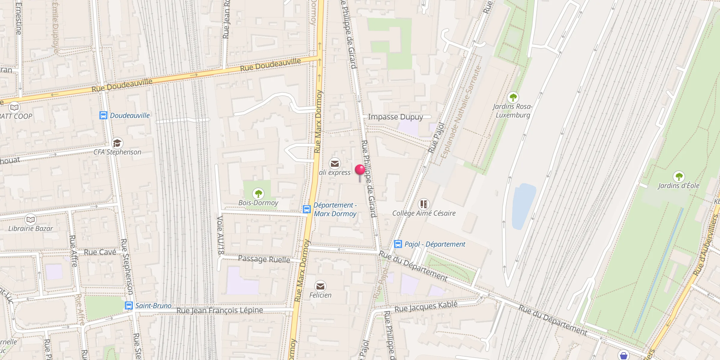 Carte de localisation : Abdoulmajid