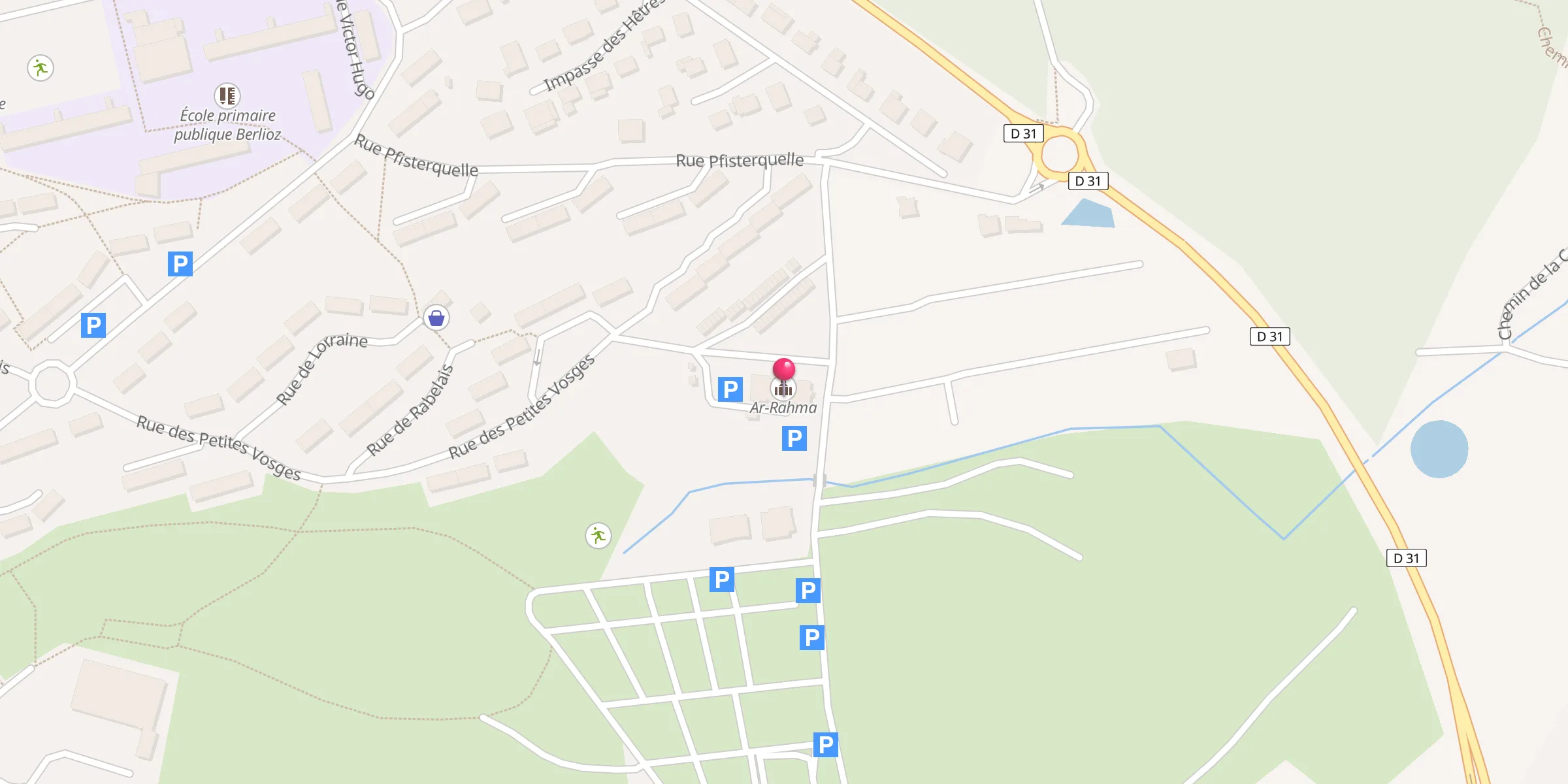 Carte de localisation : Ar-Rahma