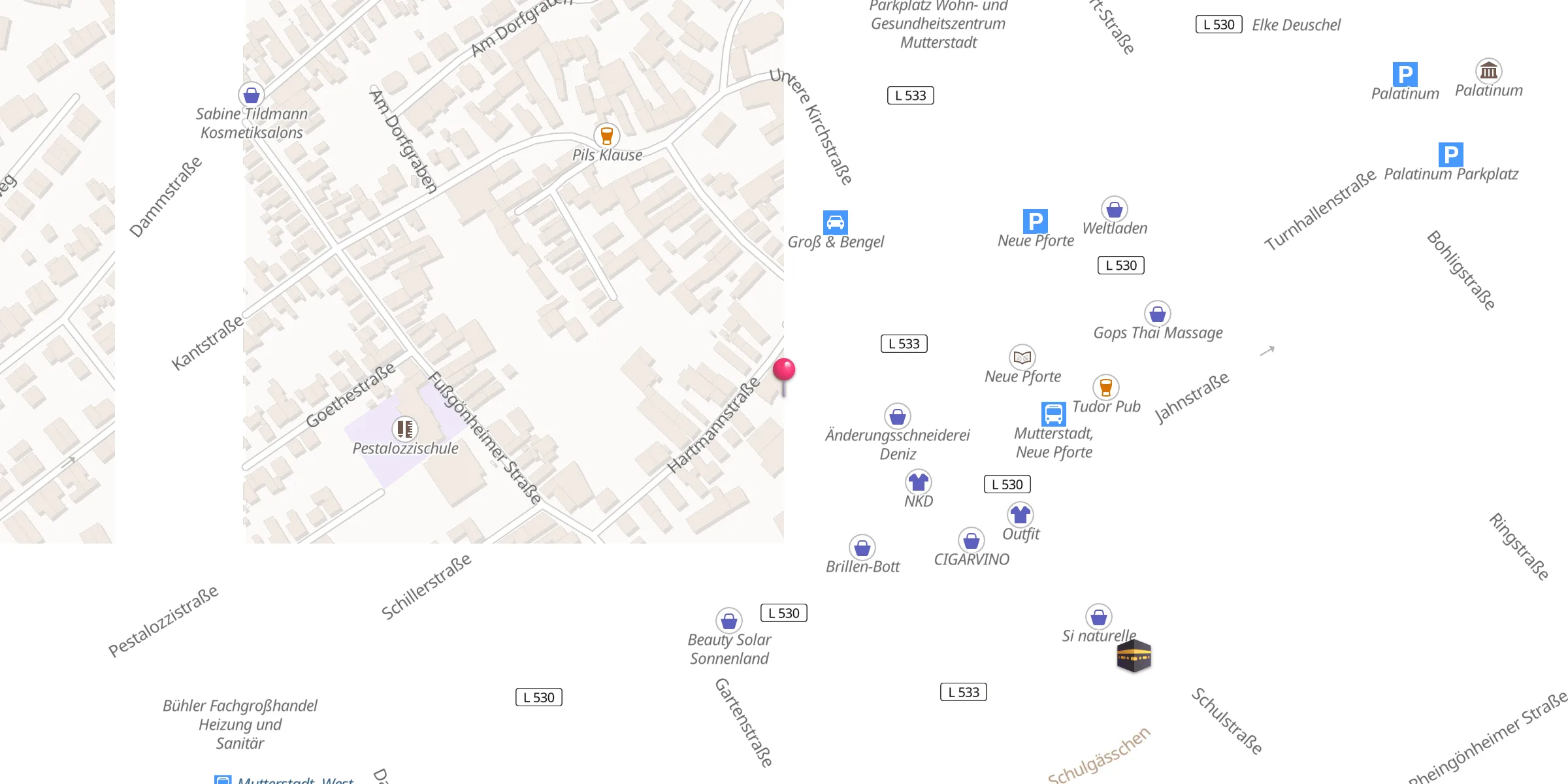 Carte de localisation : Türkisch-islamischer Verein
