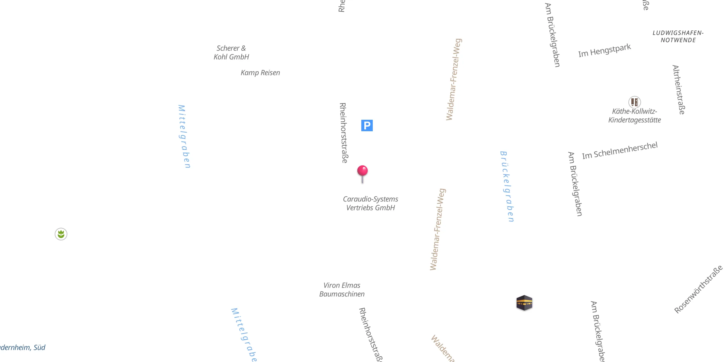 Carte de localisation : Dar'ul Erkam e.V.