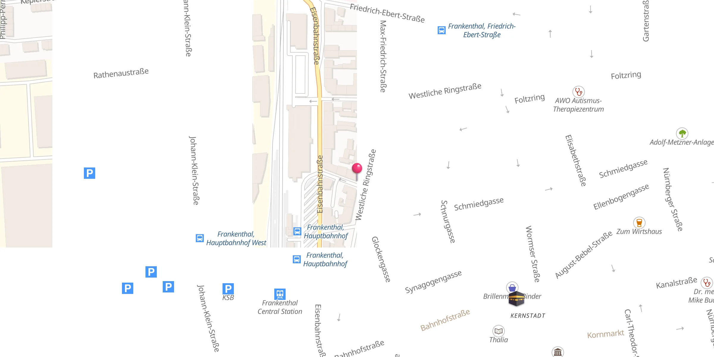 Carte de localisation : Merkez Cami