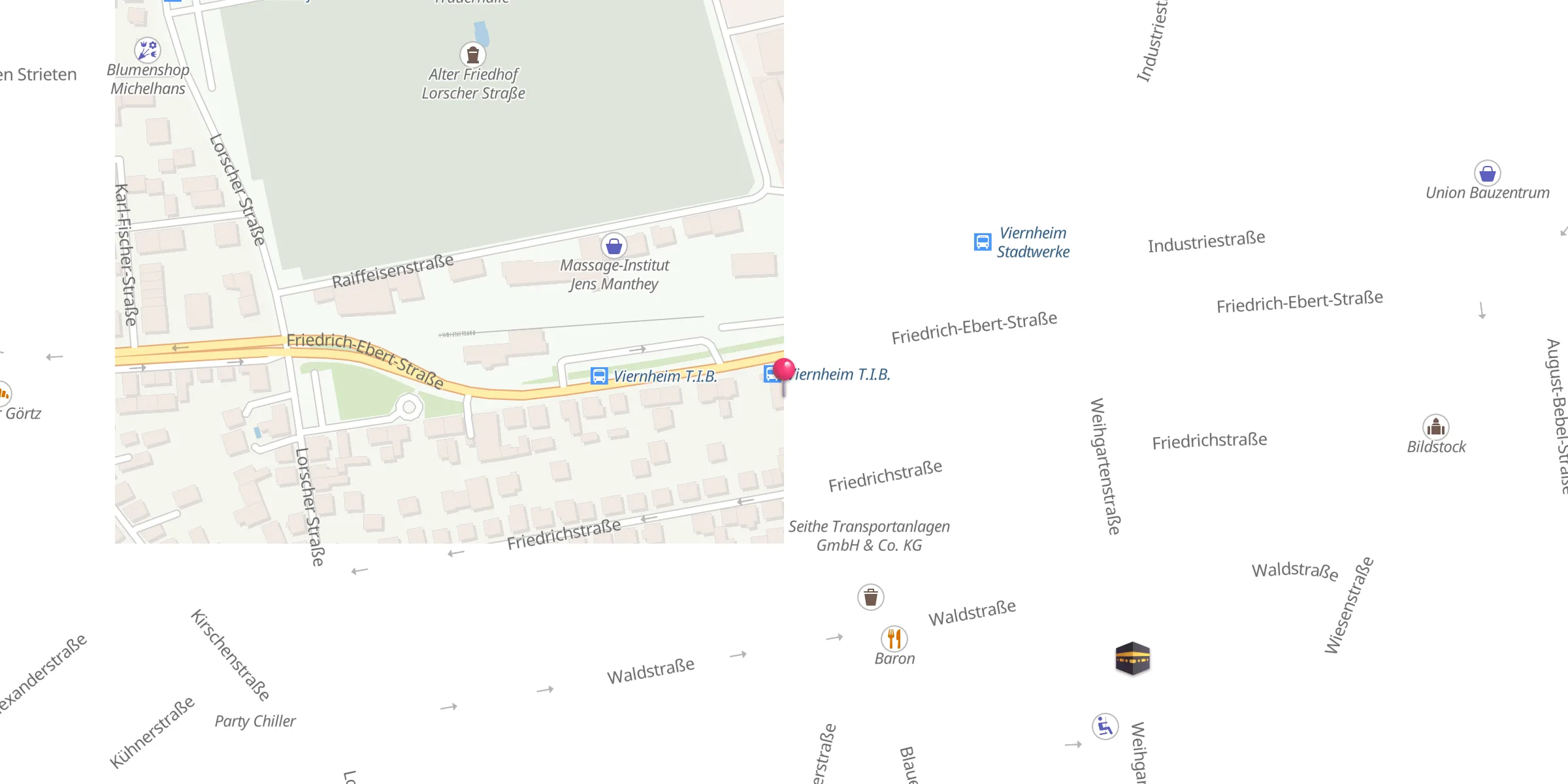 Carte de localisation : Sultan Ahmet Moschee - IGMG