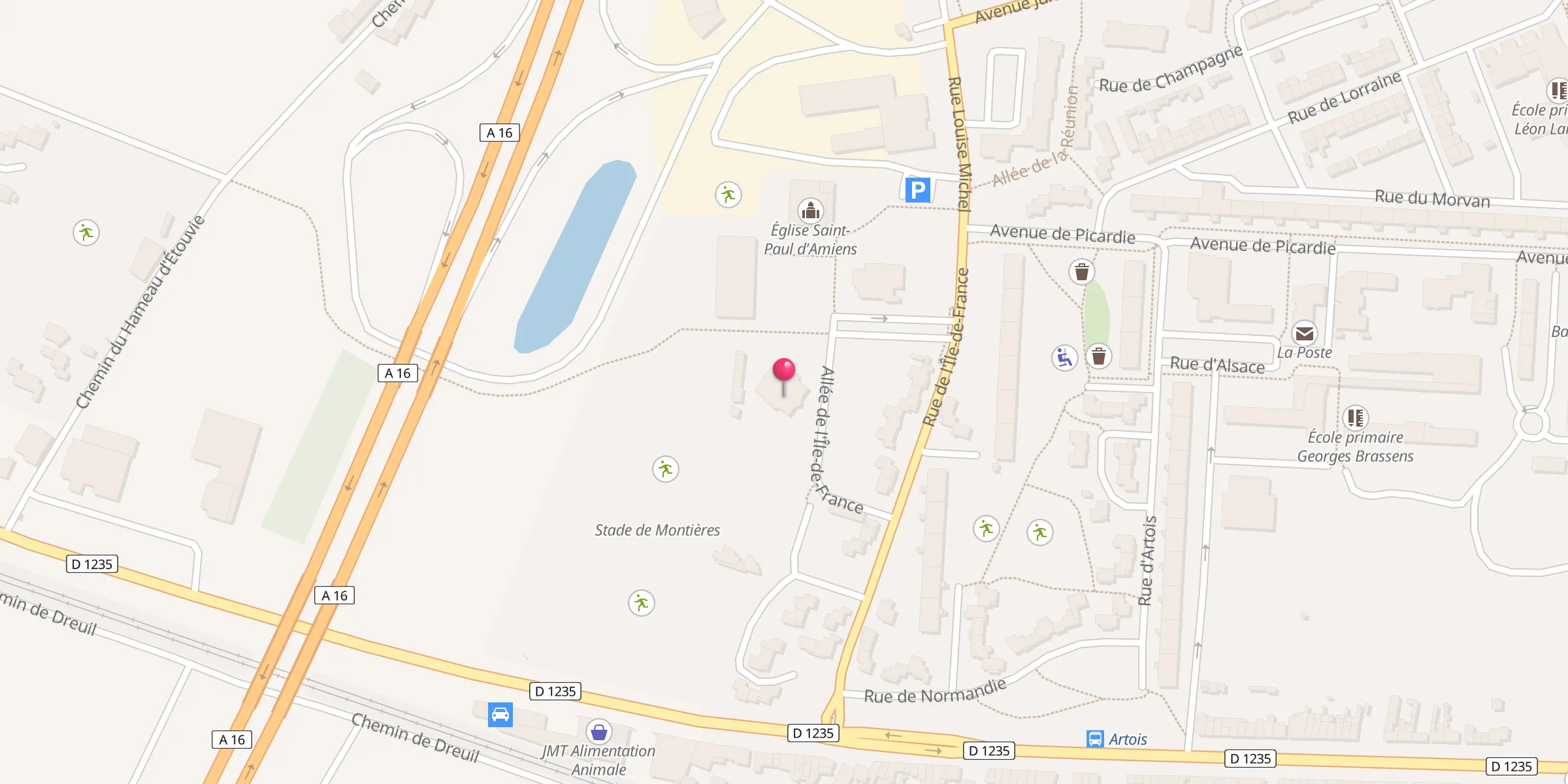 Carte de localisation : Mosquée Al Mohssinine