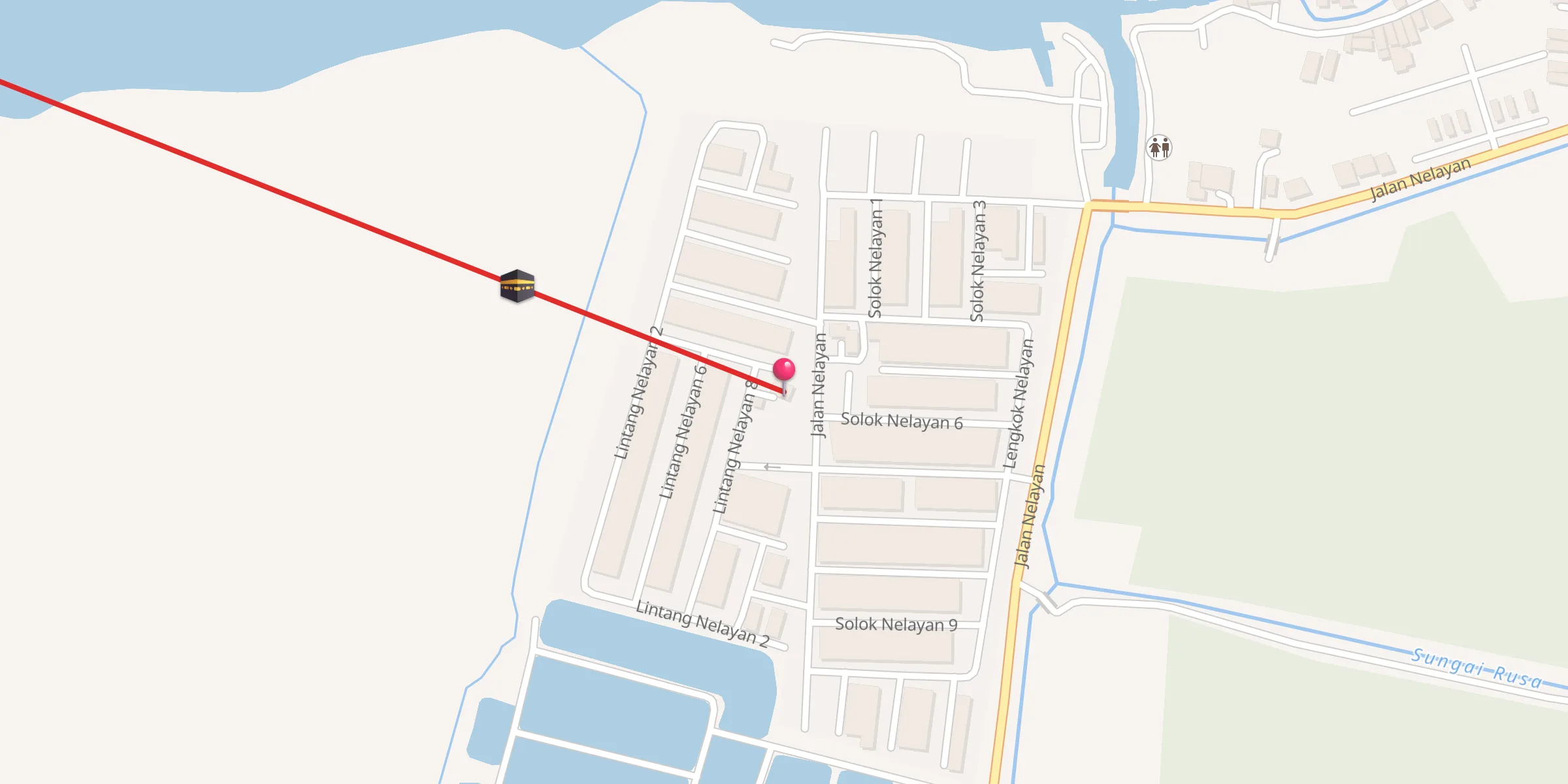 Carte de localisation : Surau Al-Hidayah