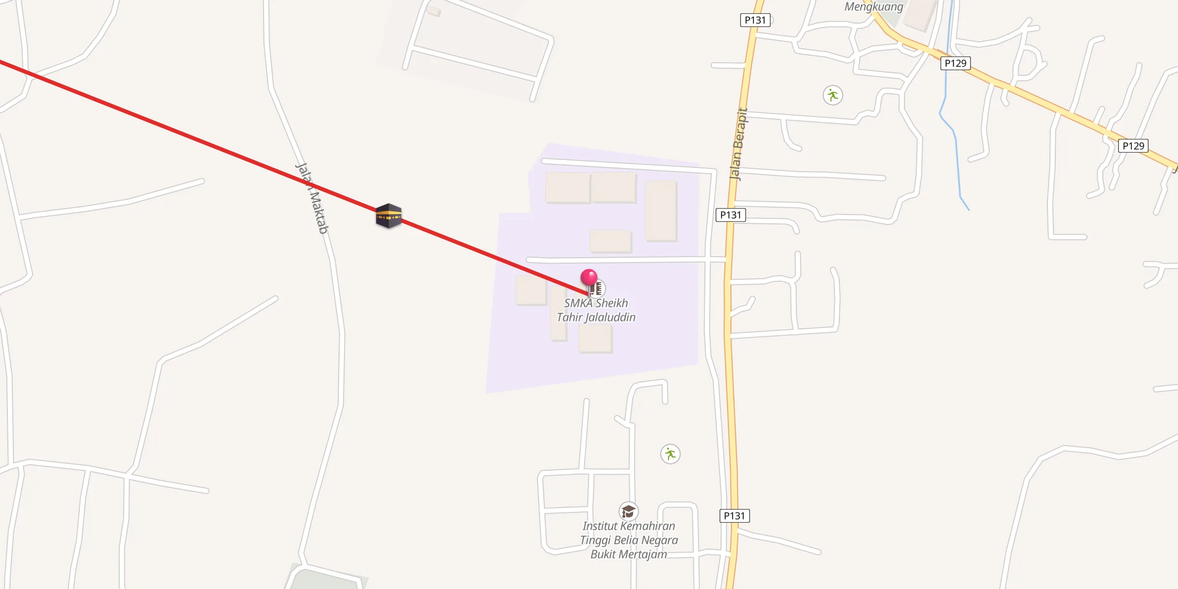 Carte de localisation : Surau