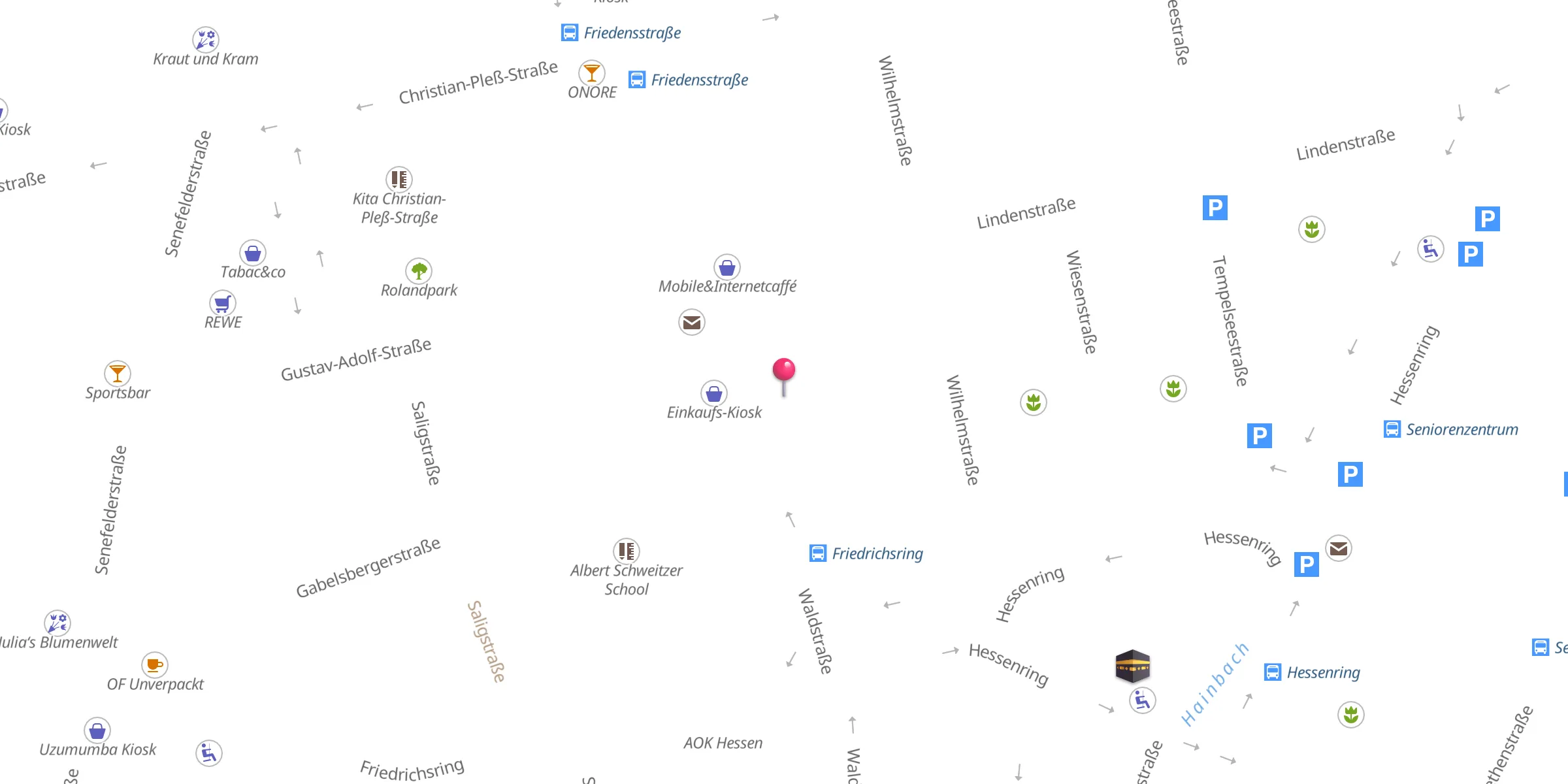 Carte de localisation : Al Fath Moschee - Marokkanisch Islamisches Kulturzentrum e.V.