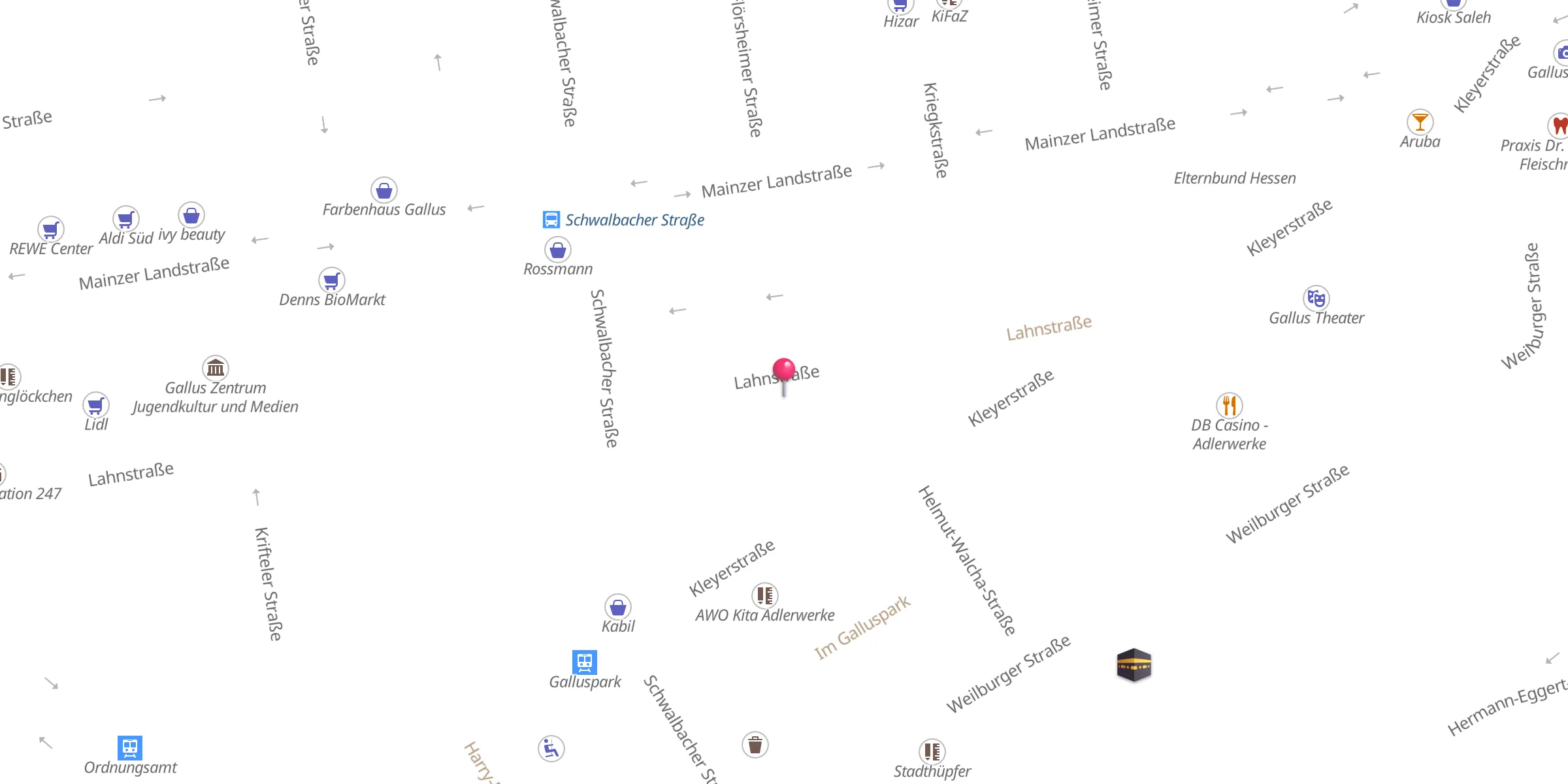 Carte de localisation : IKZ - Islamski Kulturni Centar