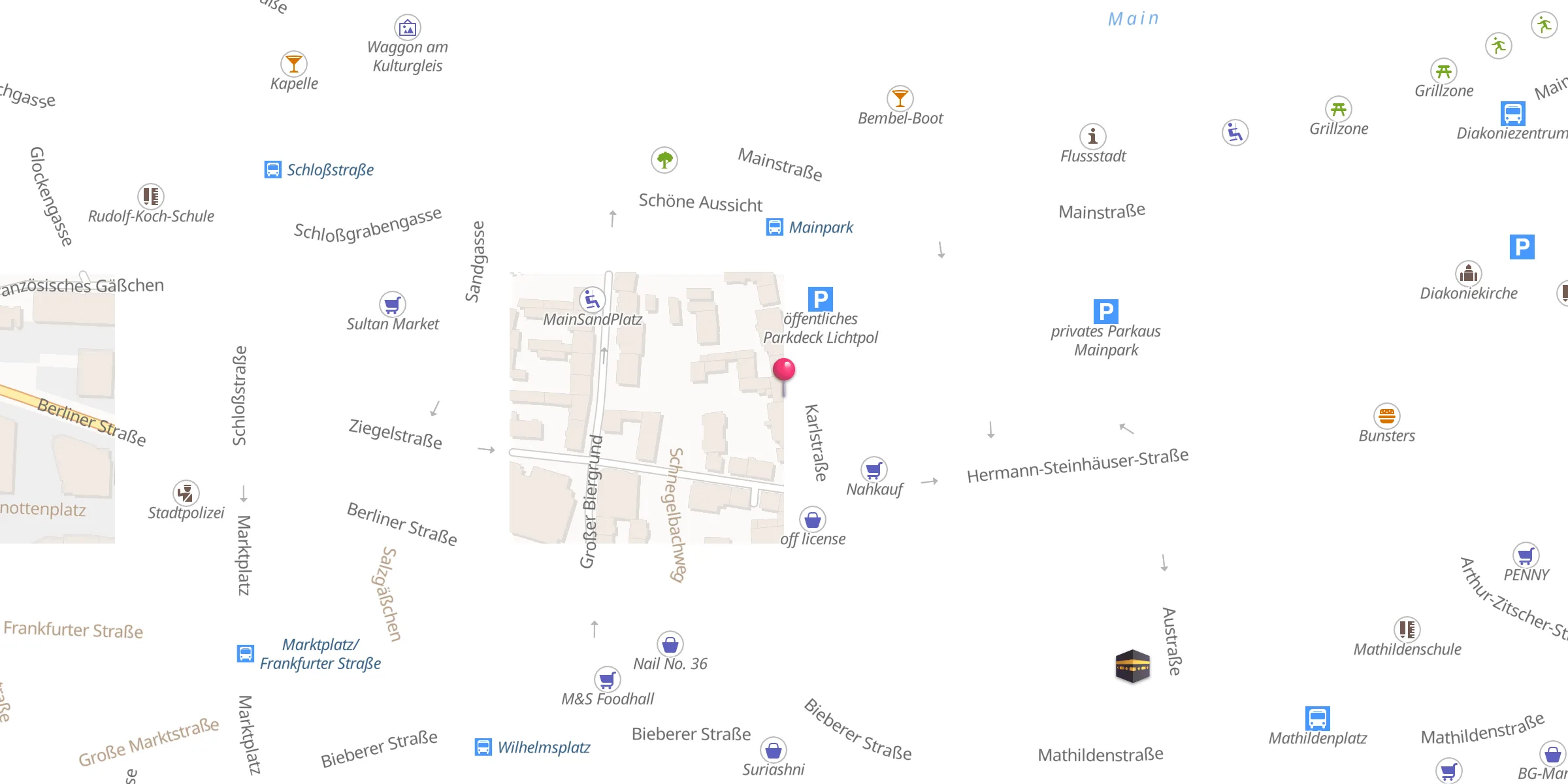 Carte de localisation : Masjid Tauhid