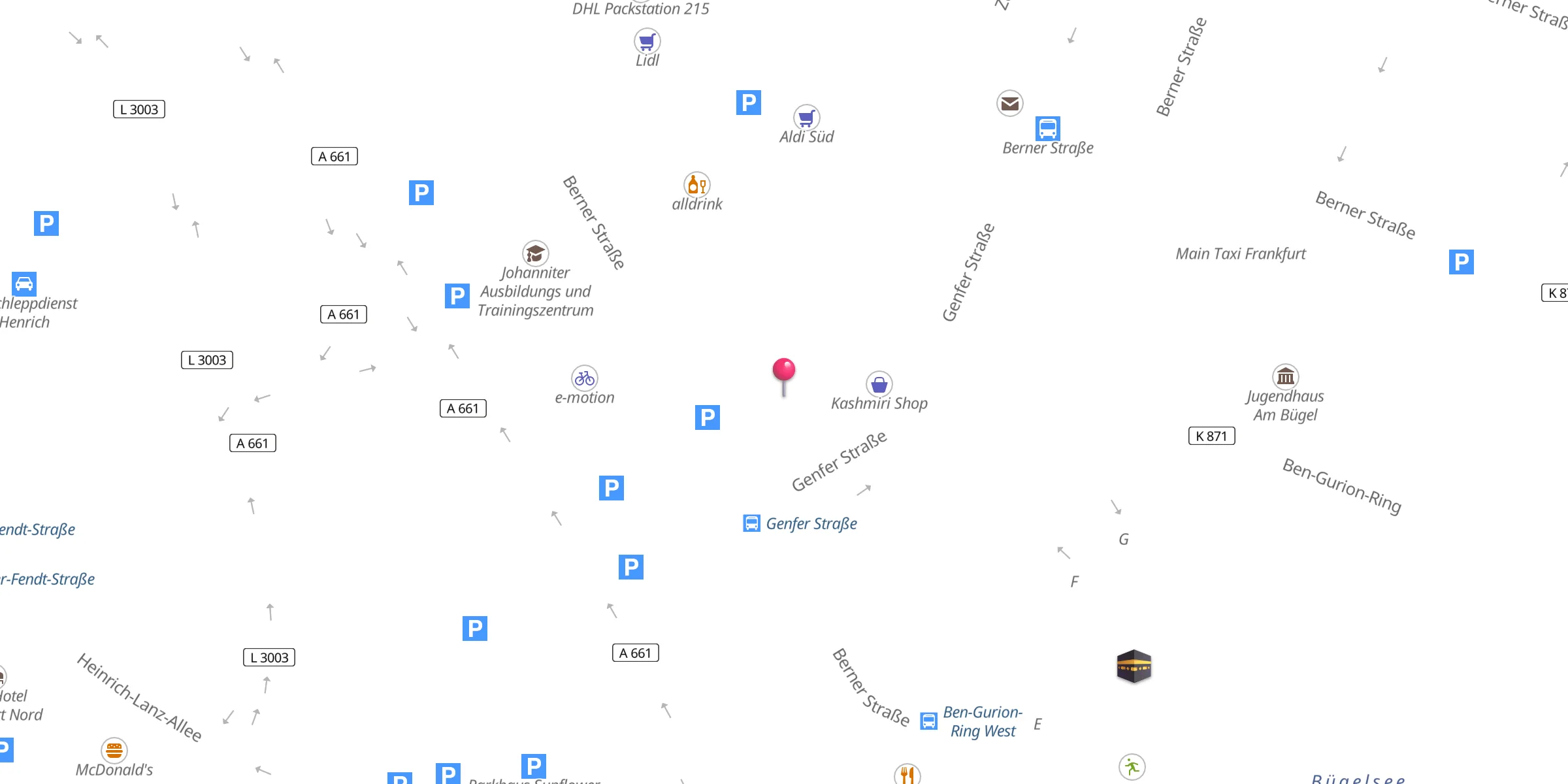 Carte de localisation : Bait-us-Sabuh Moschee