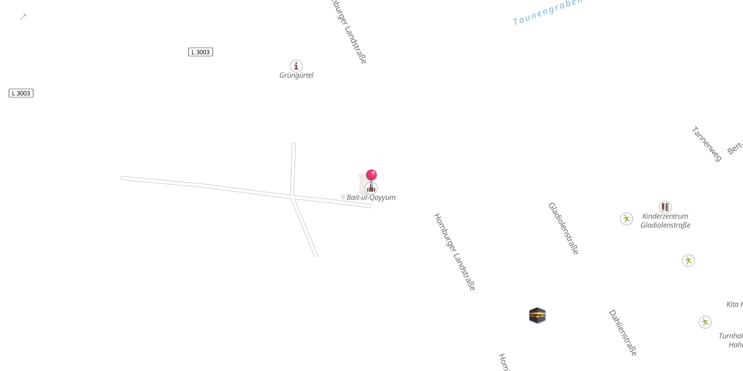 Carte de localisation : Bait-ul-Qayyum