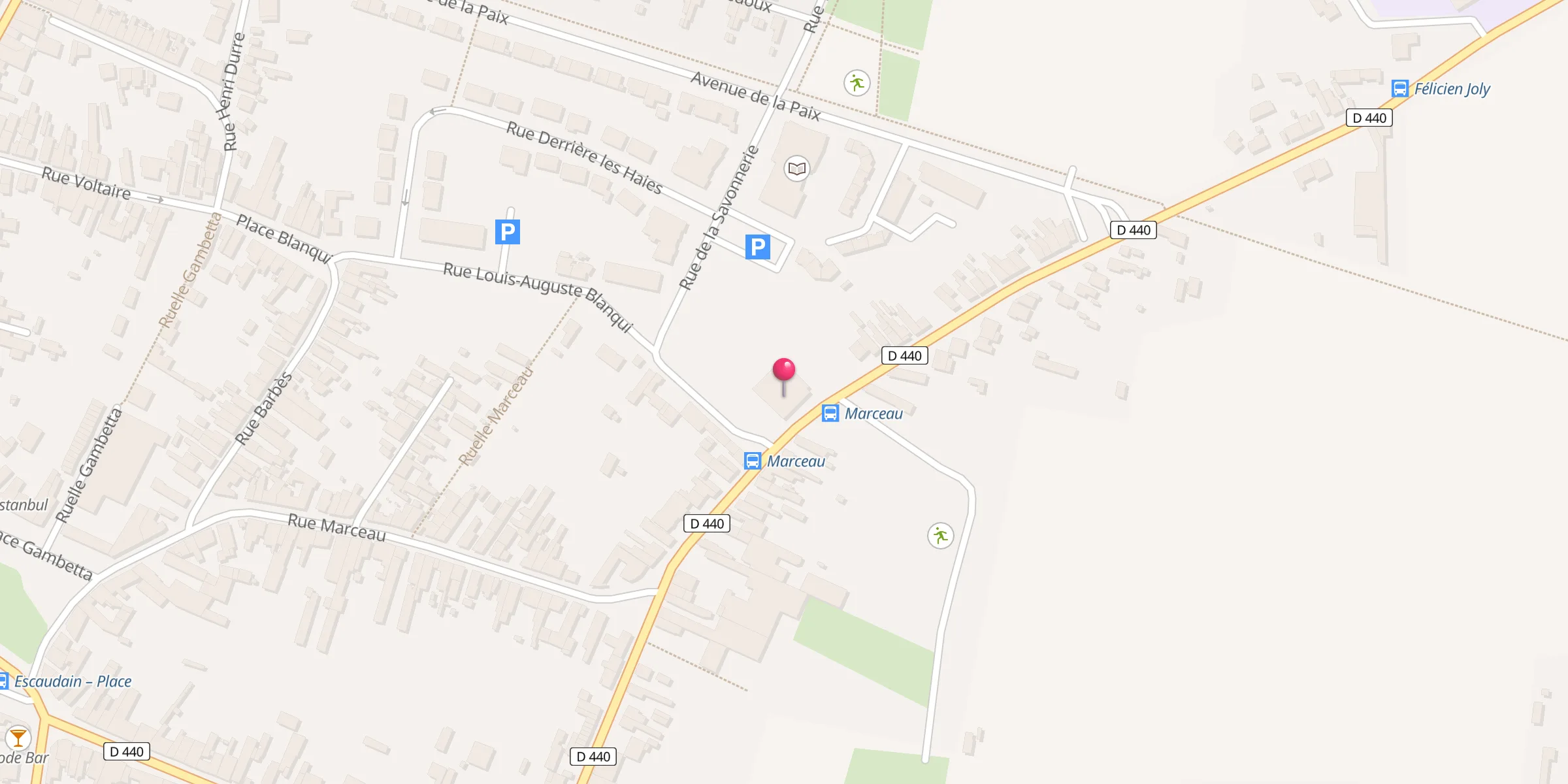 Carte de localisation : Mosquée Al Mohssinine