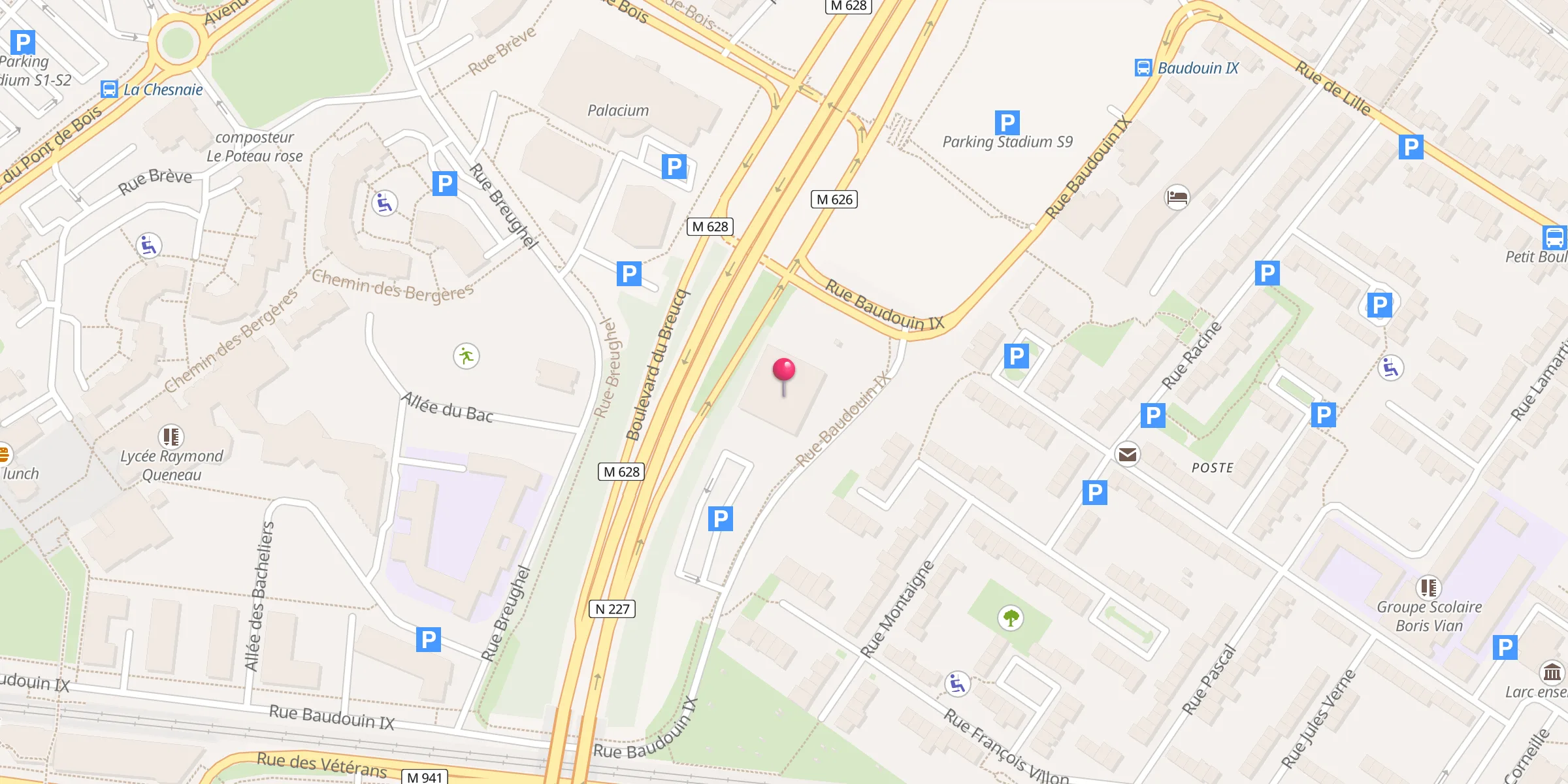 Carte de localisation : Centre Islamique de Villeneuve d'Ascq