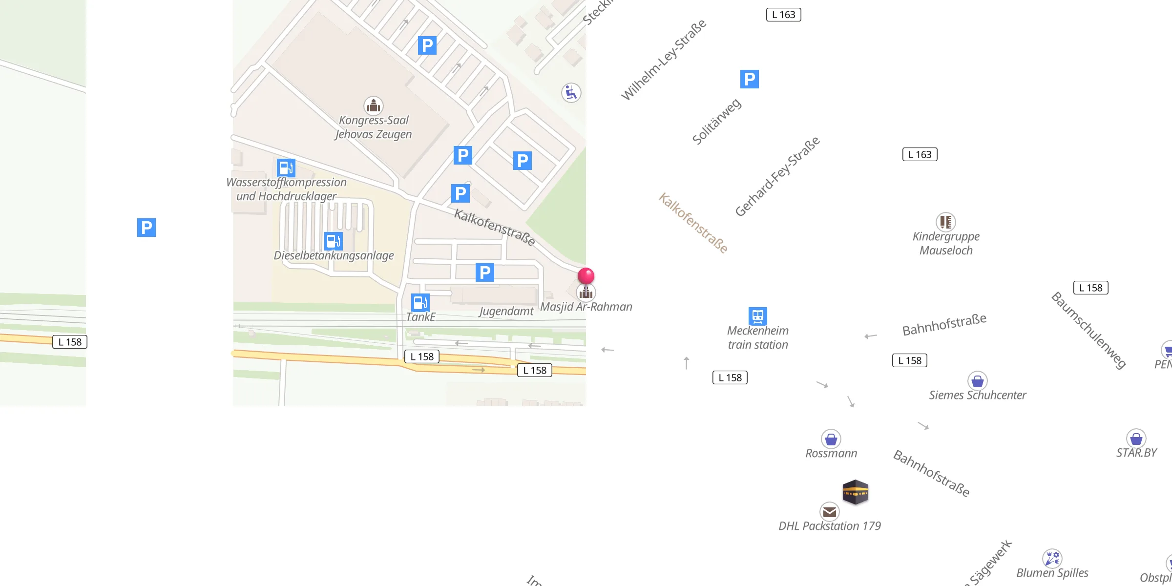 Carte de localisation : Masjid Ar-Rahman