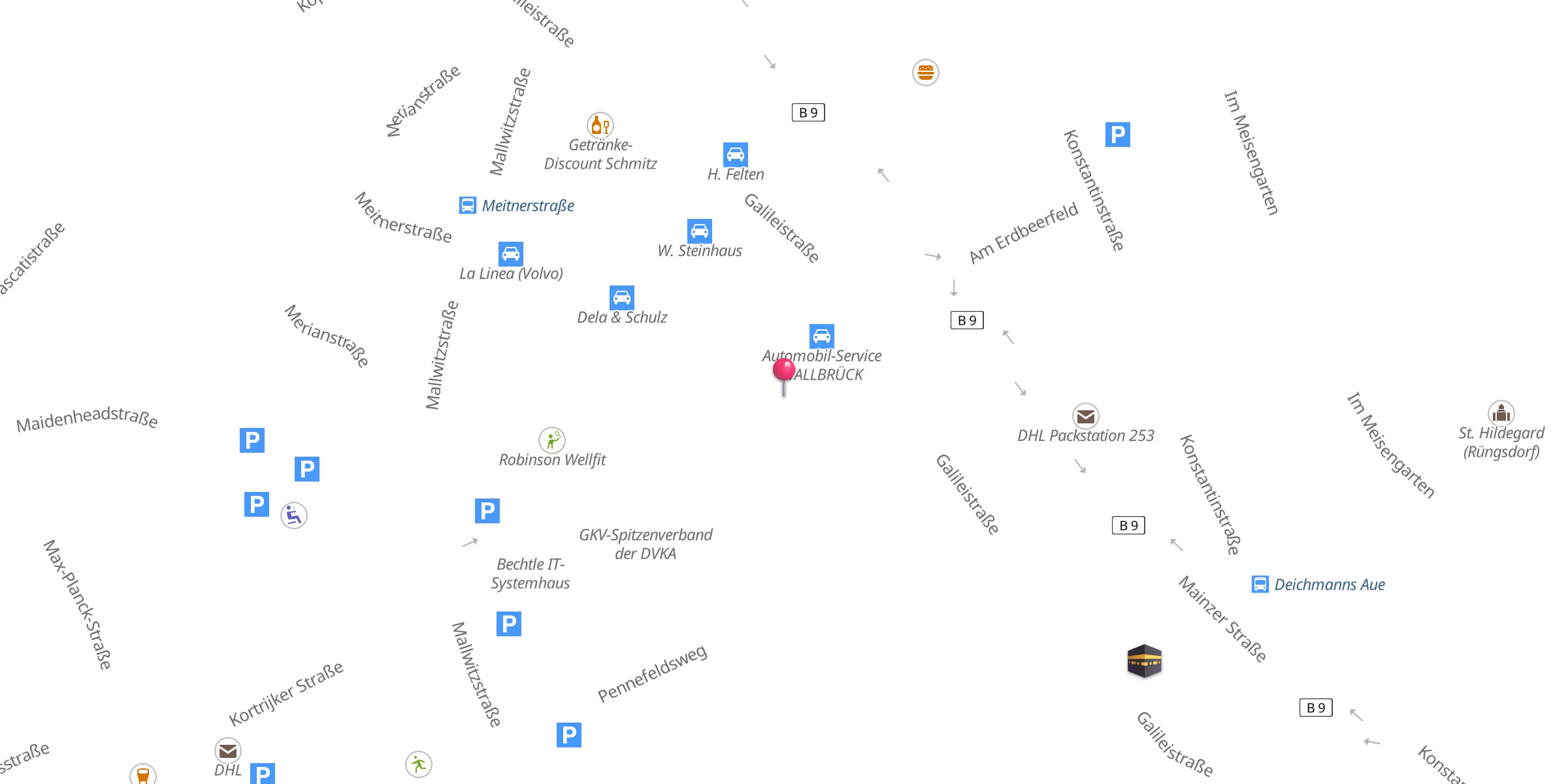 Carte de localisation : Ar Rahma Moschee