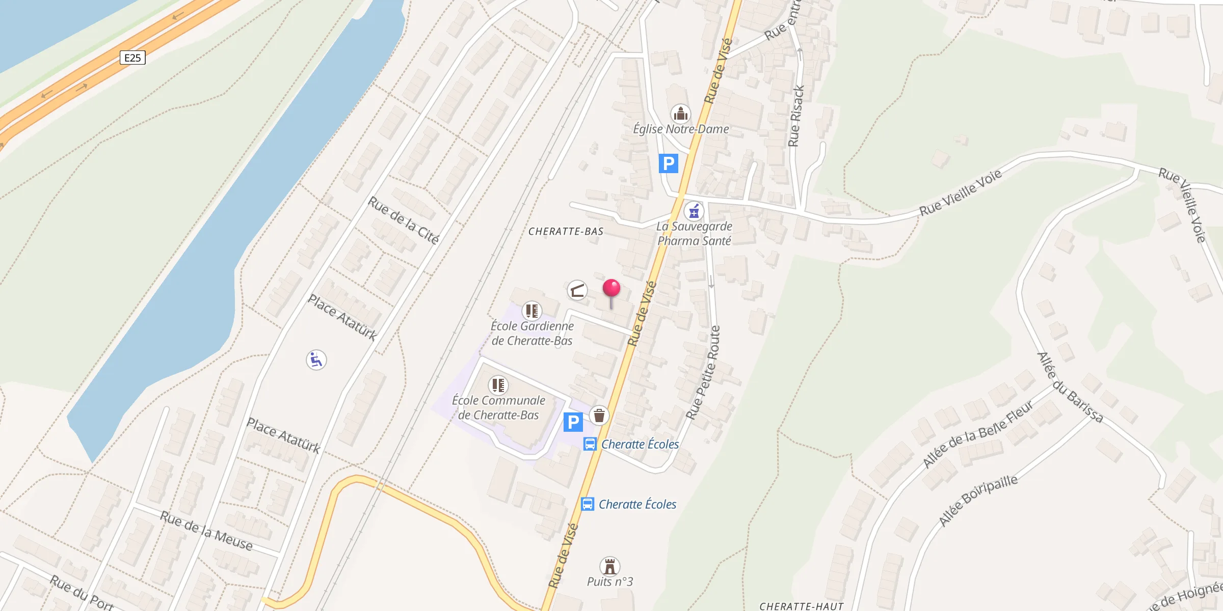Carte de localisation : Mimar Sinan Camii