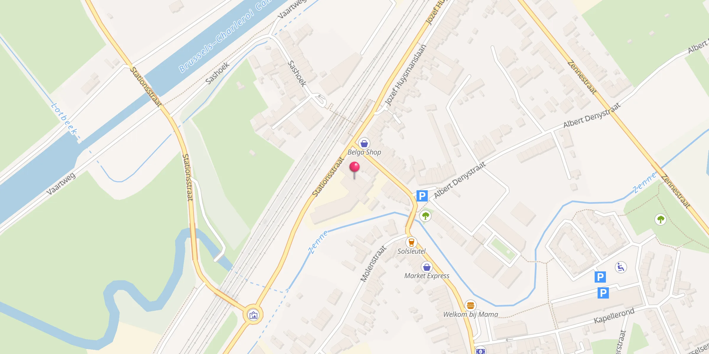 Carte de localisation : Cultureel Islamitisch Centrum van Beersel