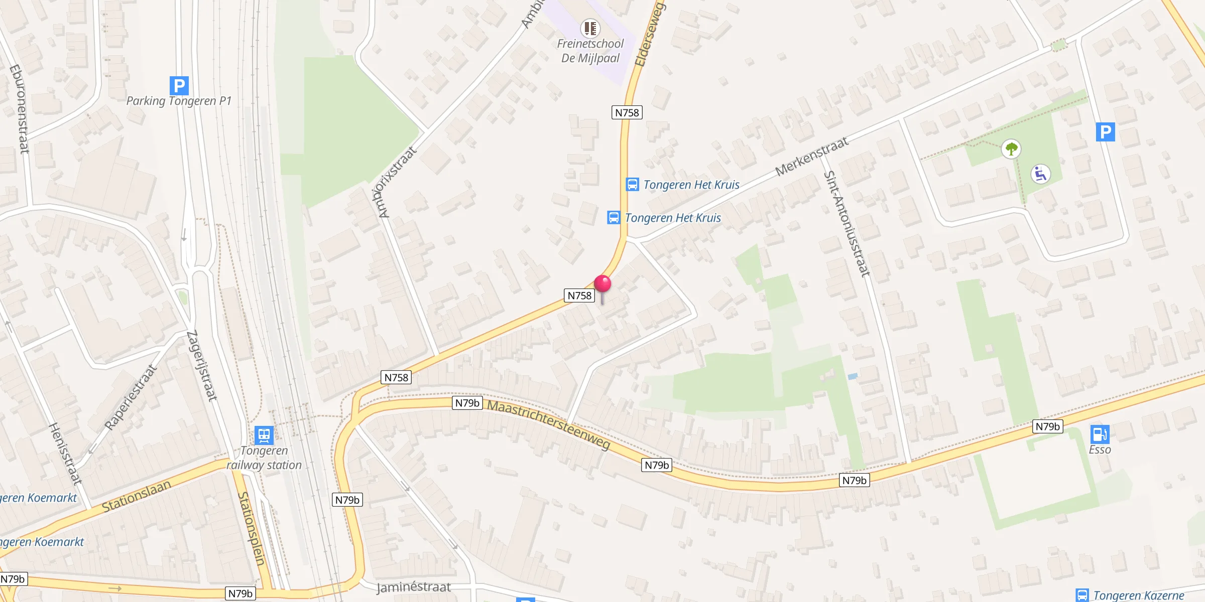 Carte de localisation : Al A’Adam moskee