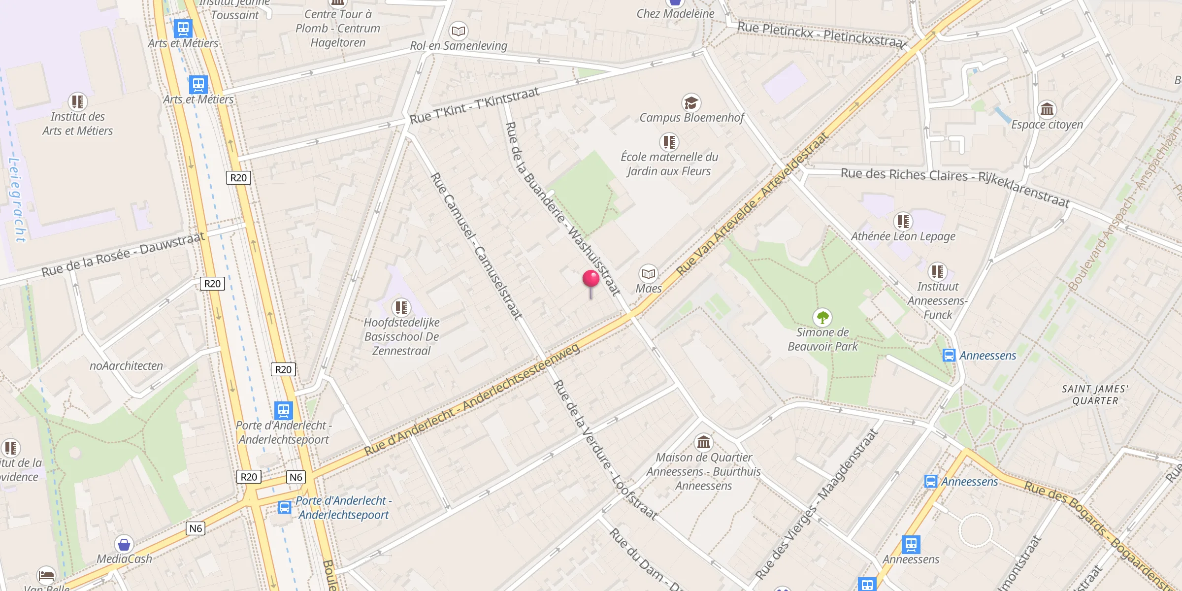 Carte de localisation : Masjid Al Abidin