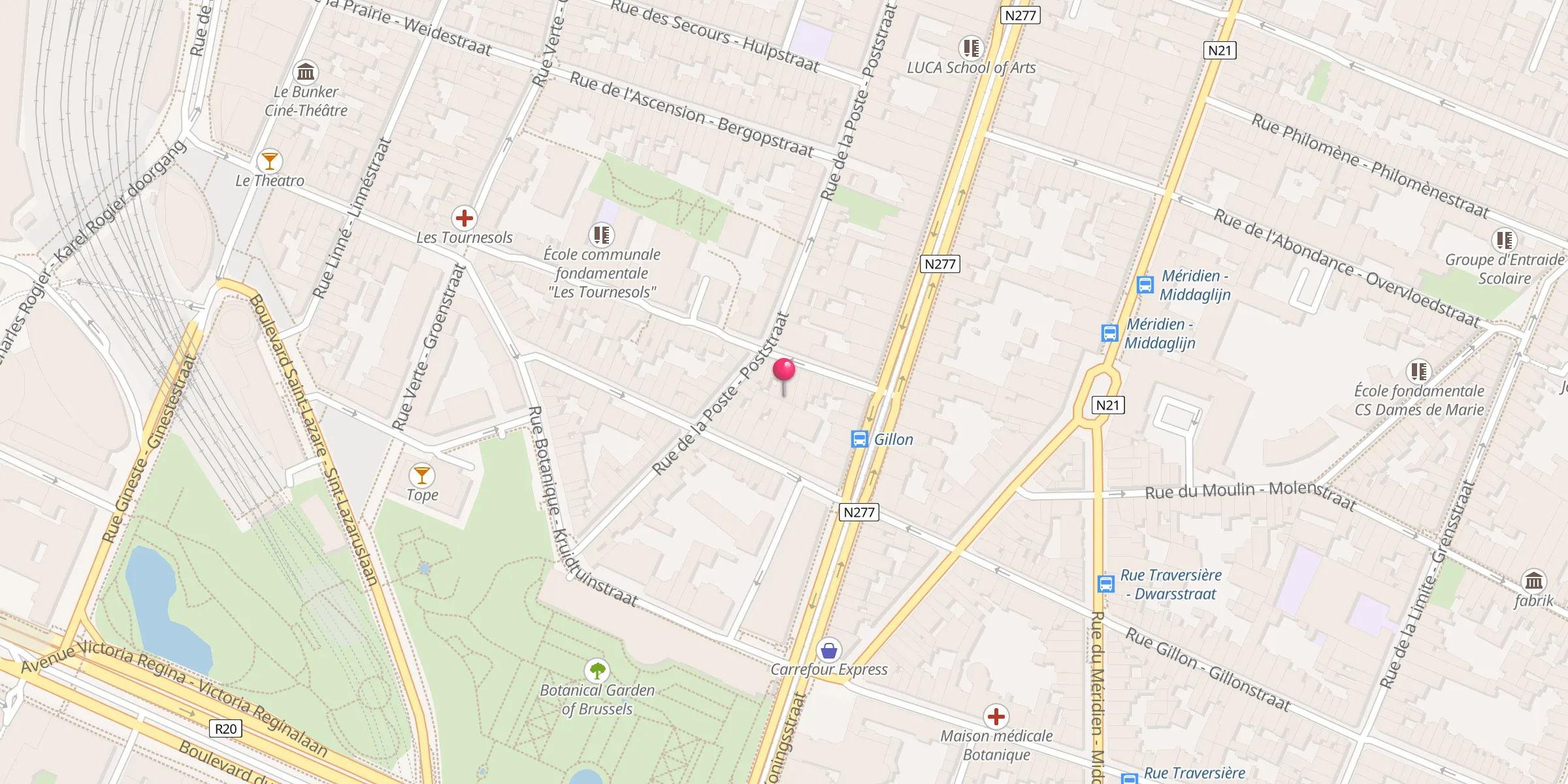 Carte de localisation : Mosquée Al Azhar