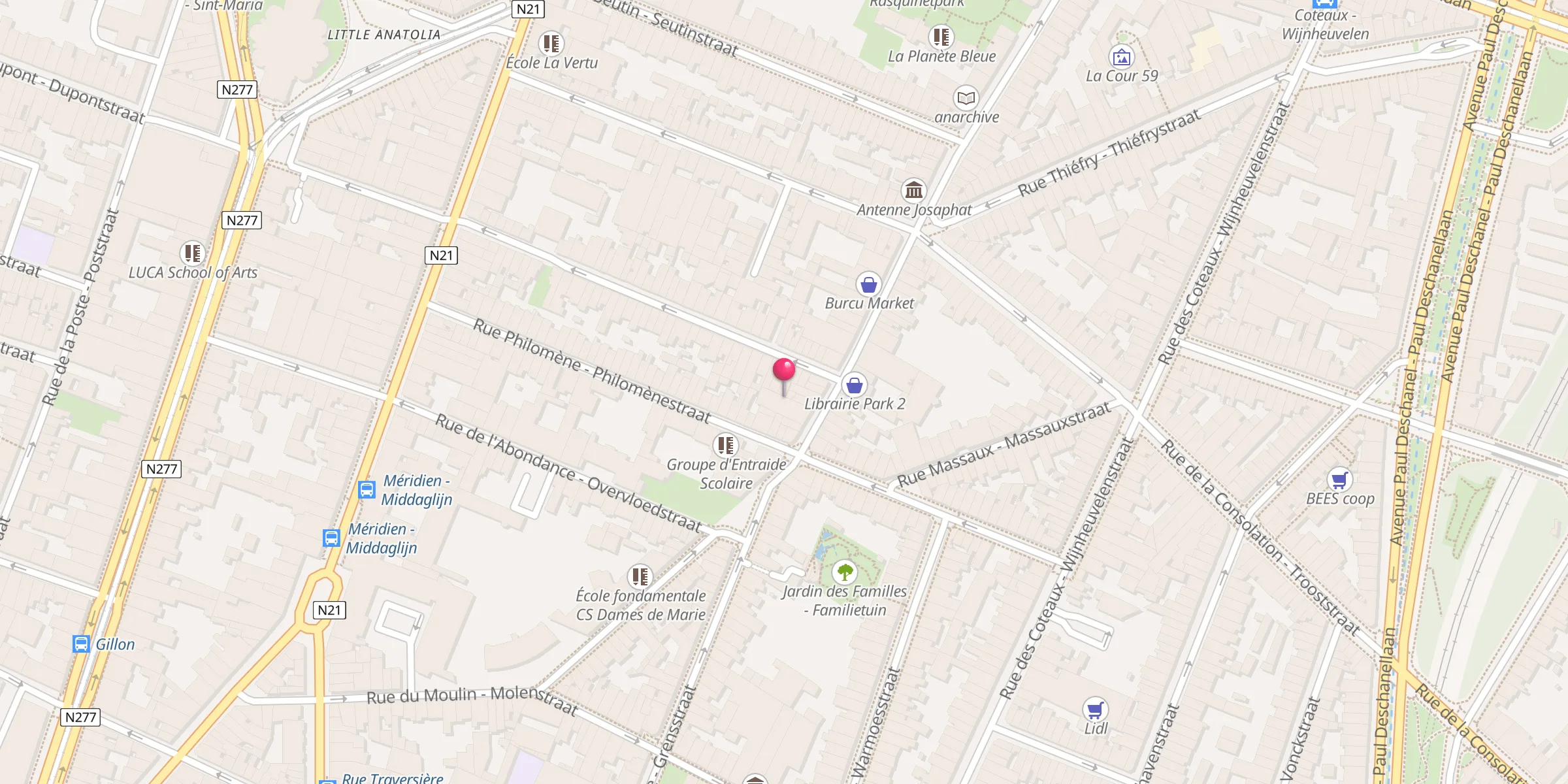 Carte de localisation : Ak Camii