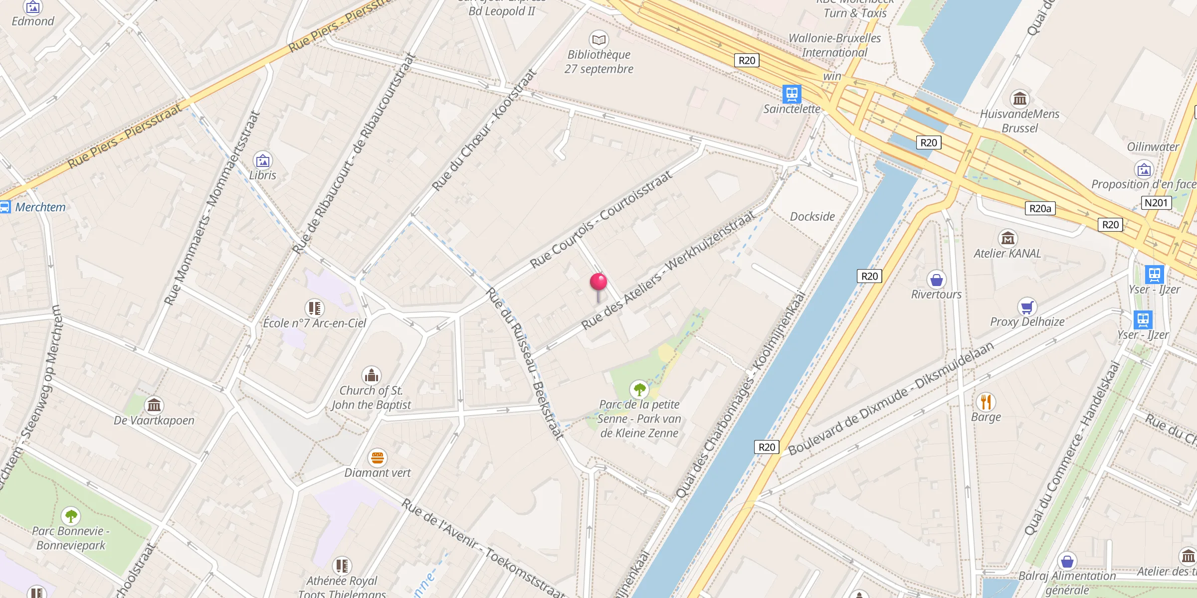 Carte de localisation : Dar Ulum Camia Causia