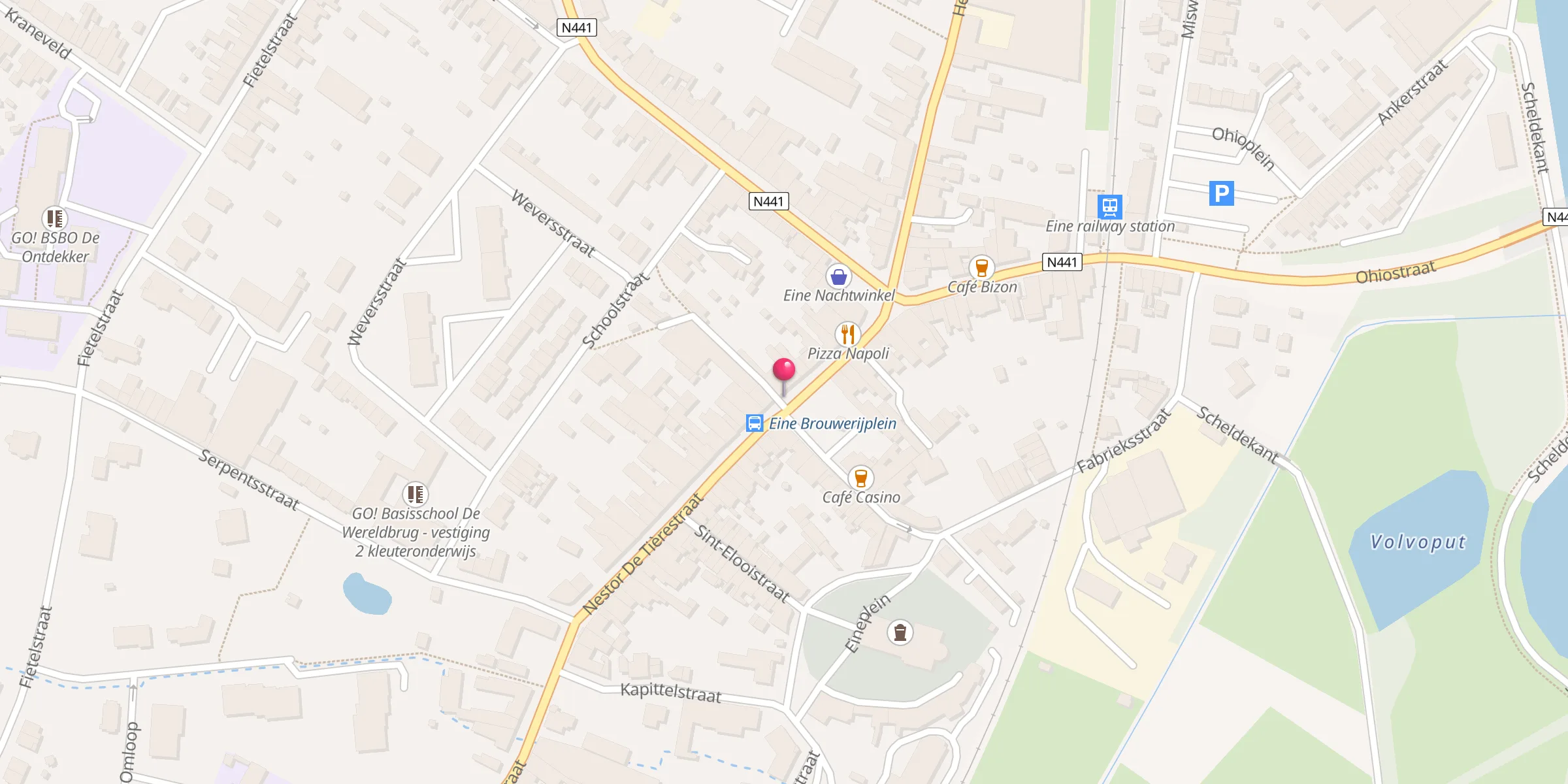 Carte de localisation : Ensar