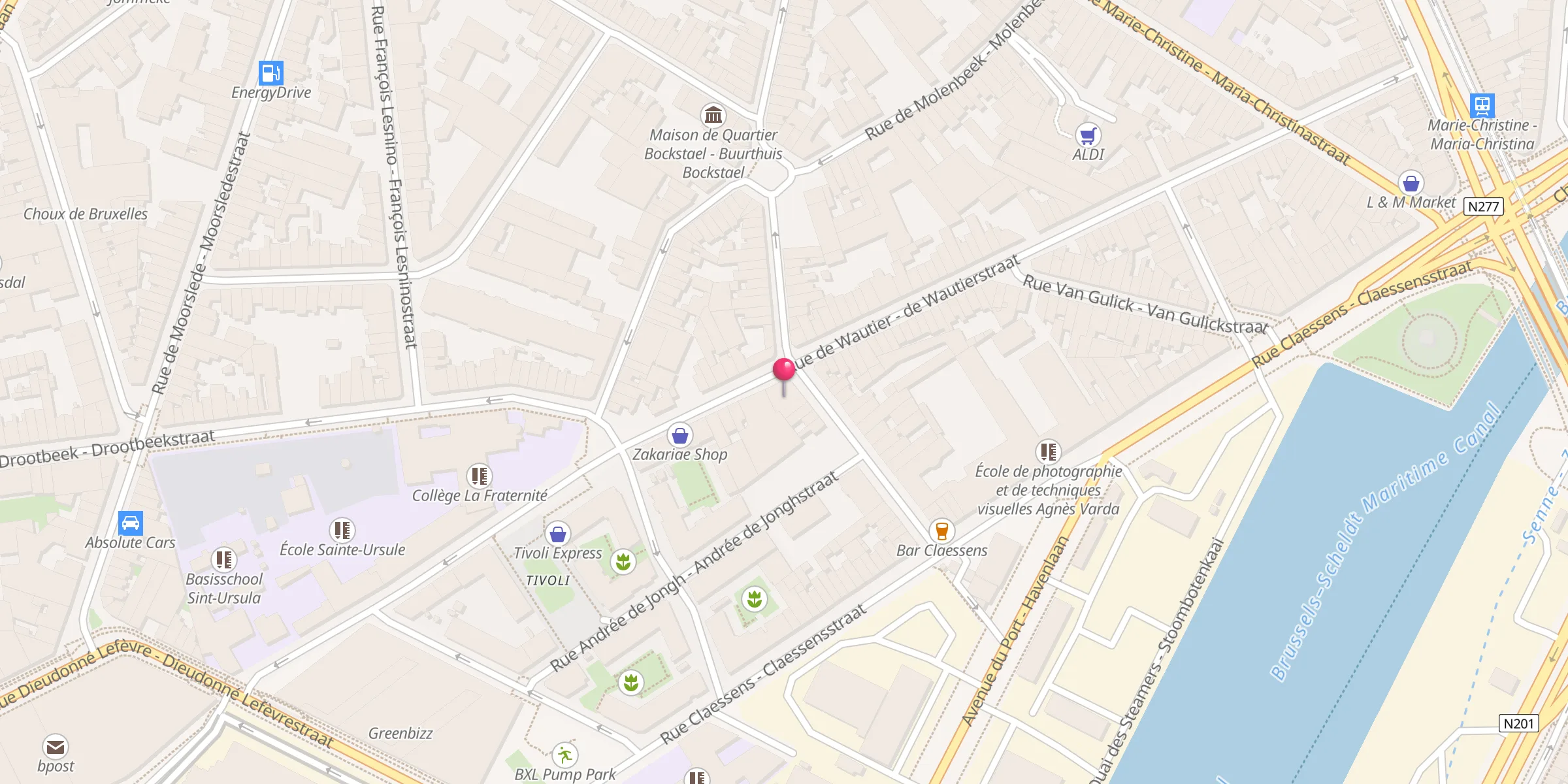 Carte de localisation : El Mouahhidine