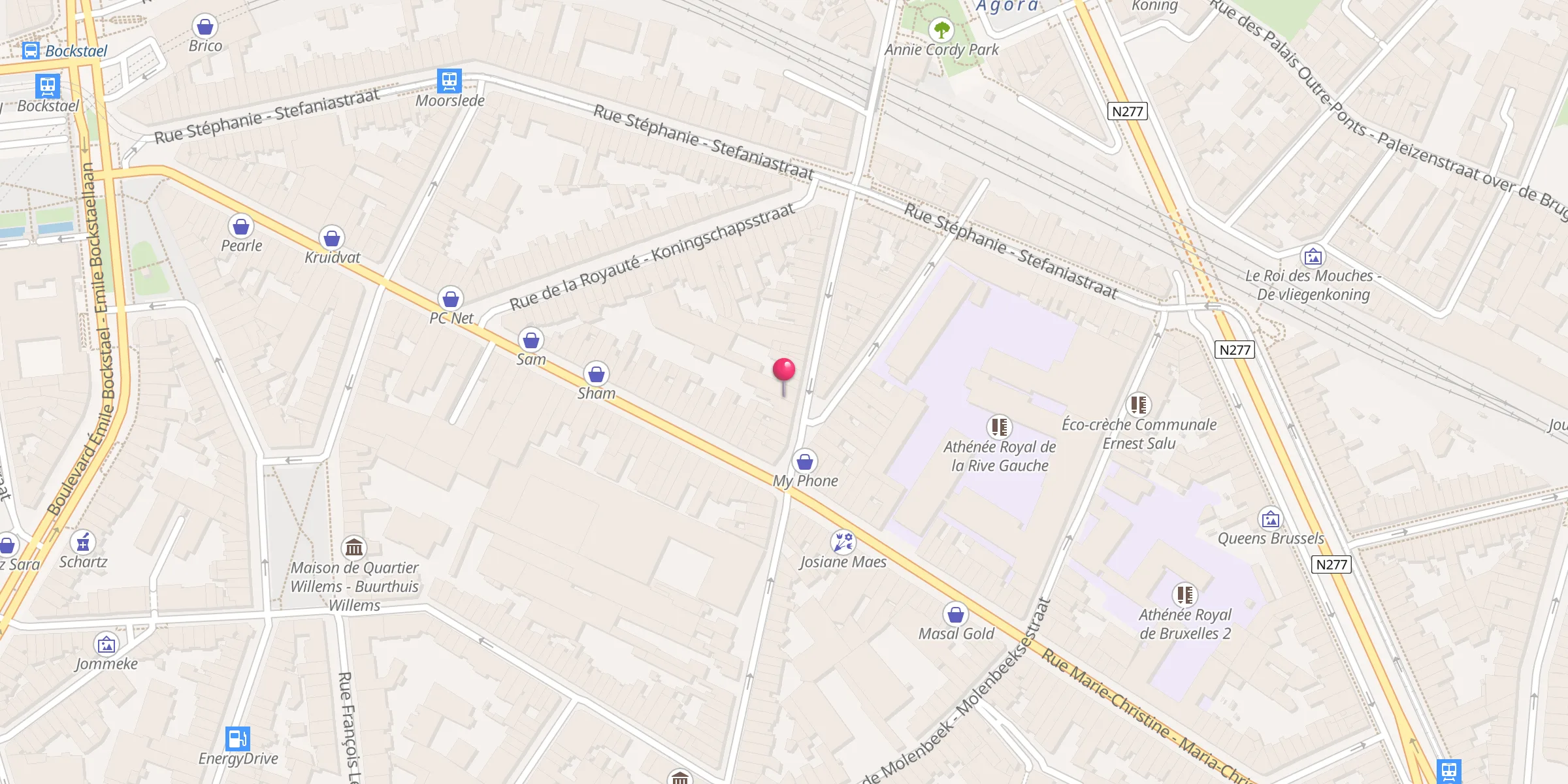 Carte de localisation : Masjid Ibadou Rahman