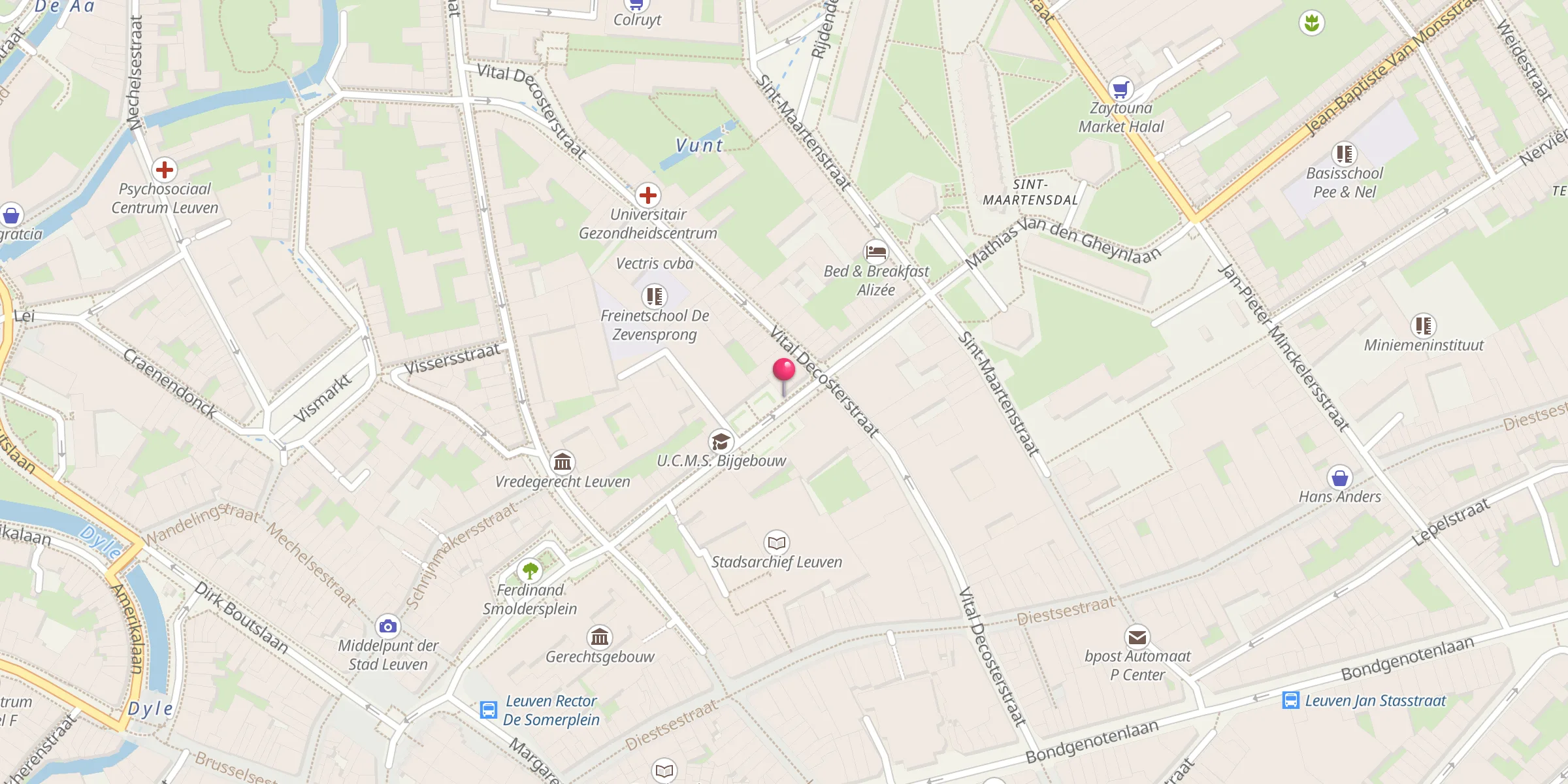 Carte de localisation : IMSAL