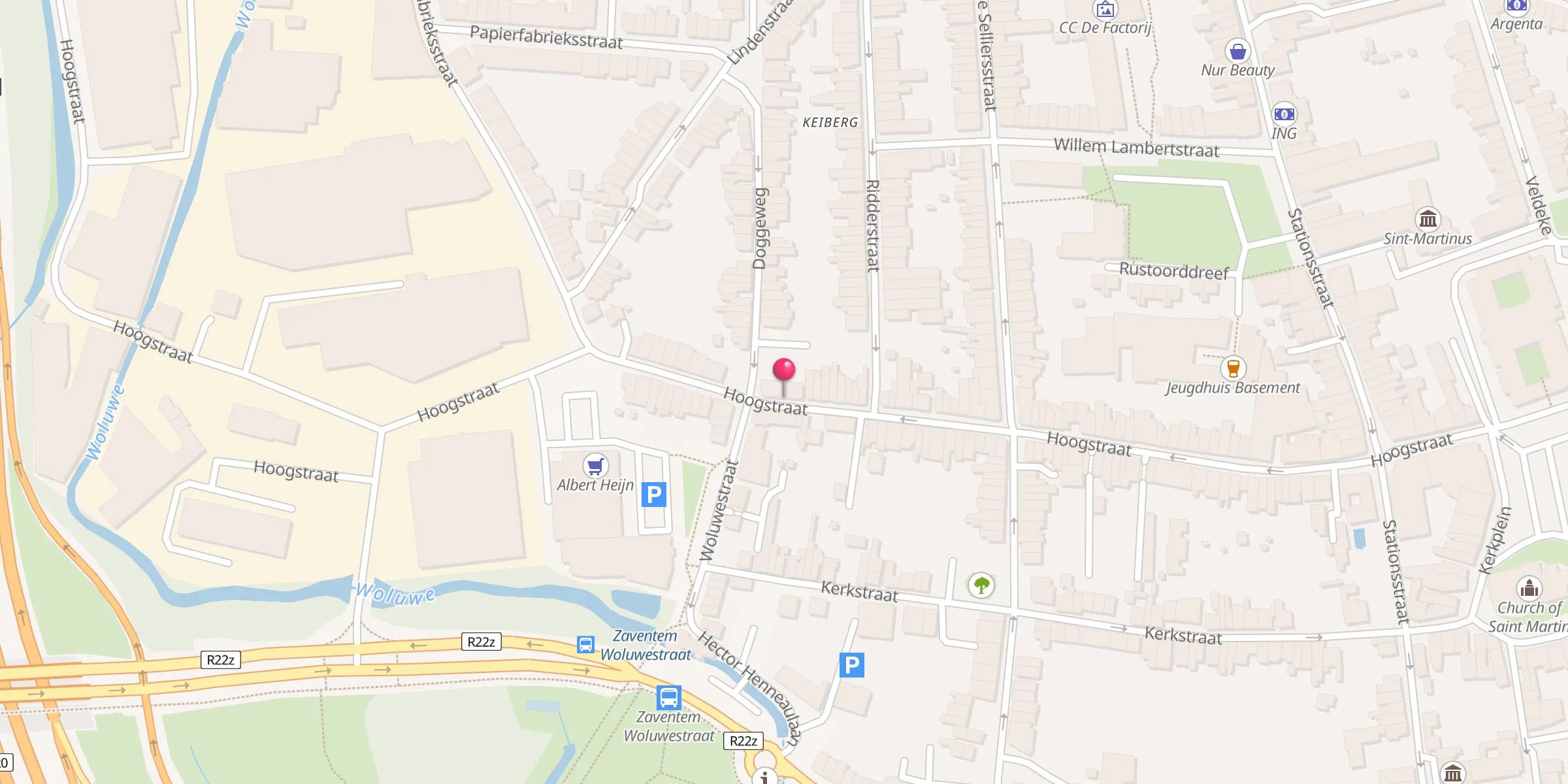 Carte de localisation : Al Islah Moskee
