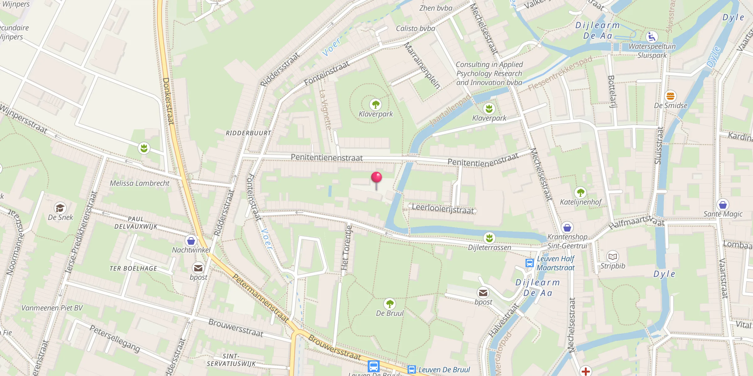 Carte de localisation : Moskee Al Fath