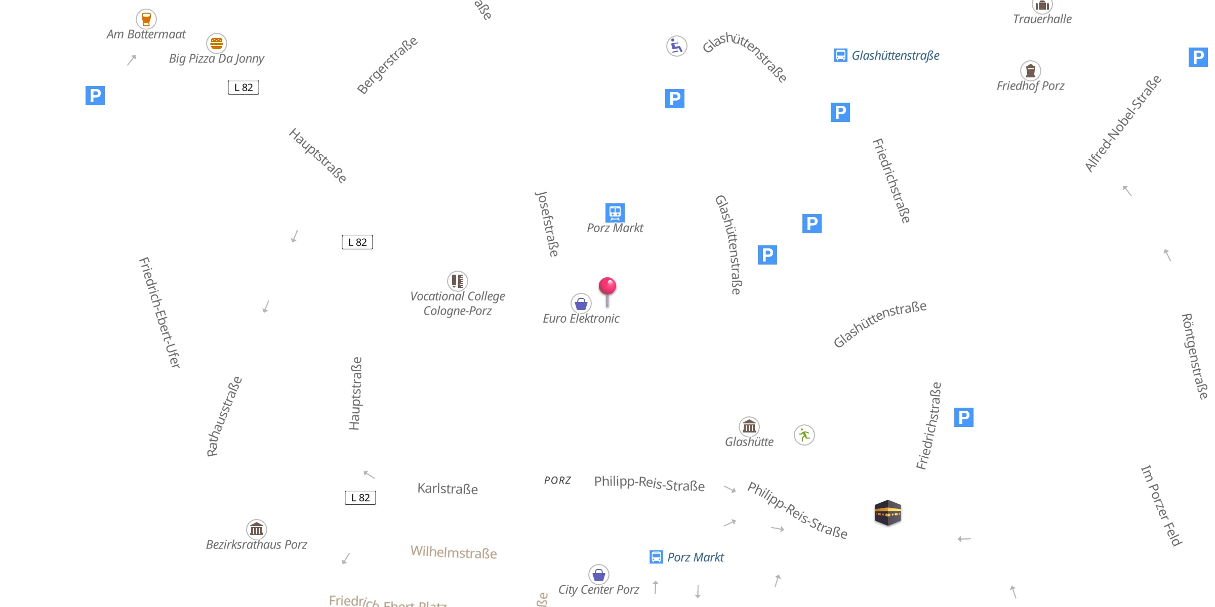 Carte de localisation : Alevitische Gemeinde Porz (Cemevi)