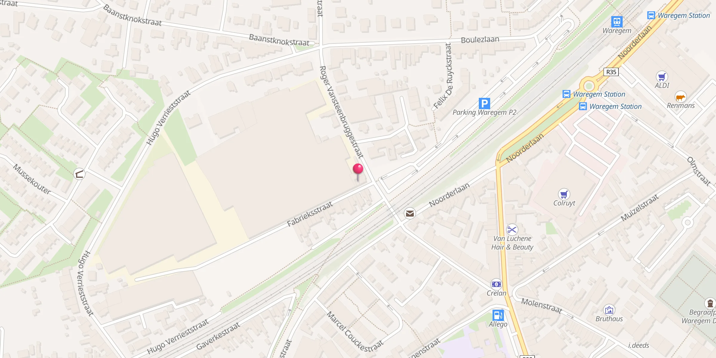 Carte de localisation : Islamitische Geloofsgemeenschap El Azhar