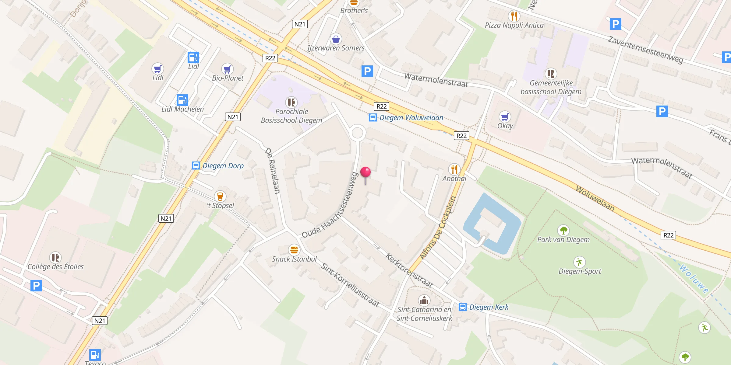 Carte de localisation : Masjid Youssef