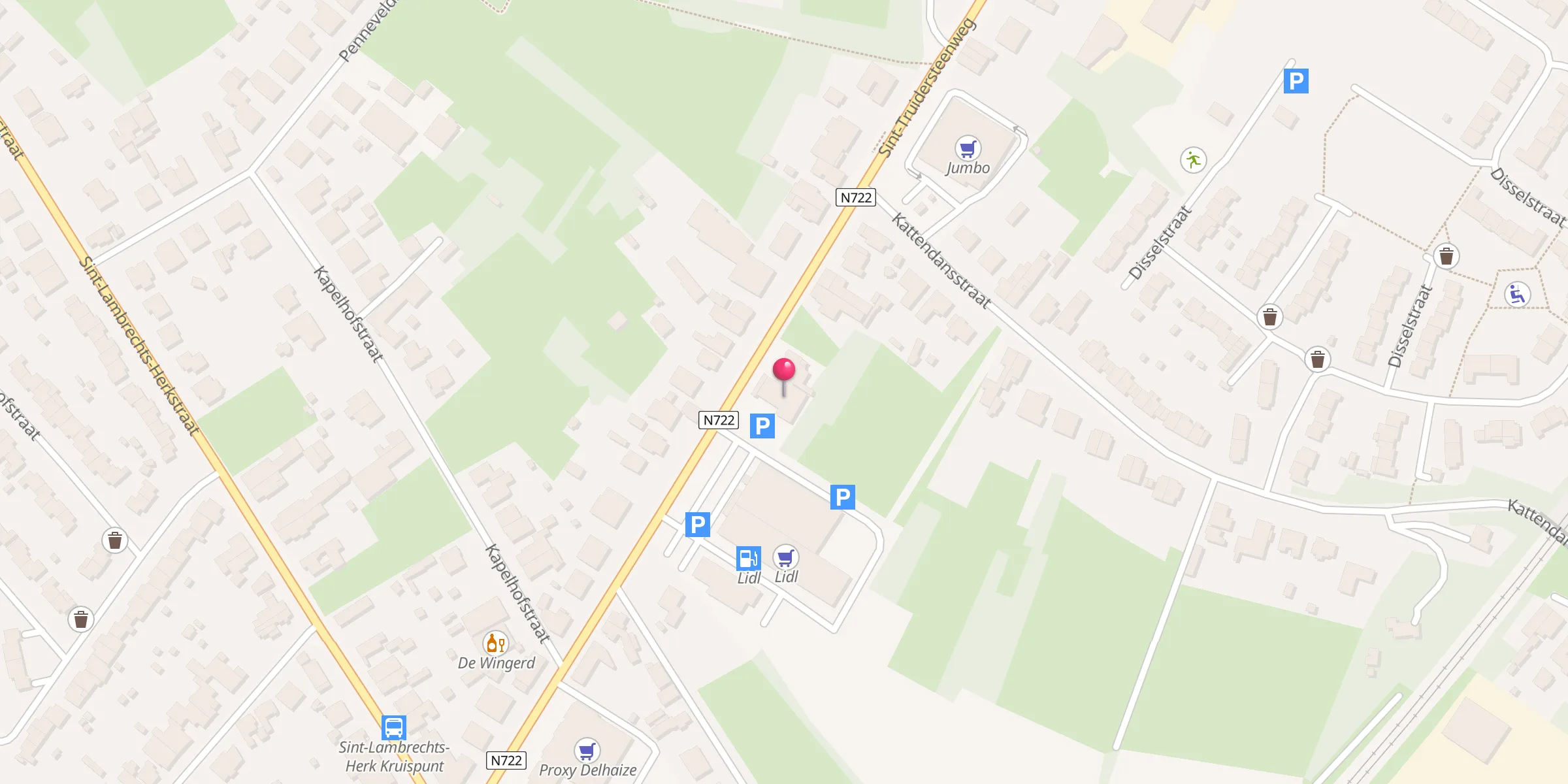 Carte de localisation : Moskee Sheikh Mansour