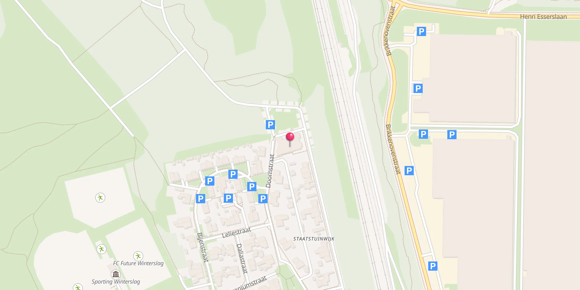 Carte de localisation : Turkse Diyanet Fatih Moskee