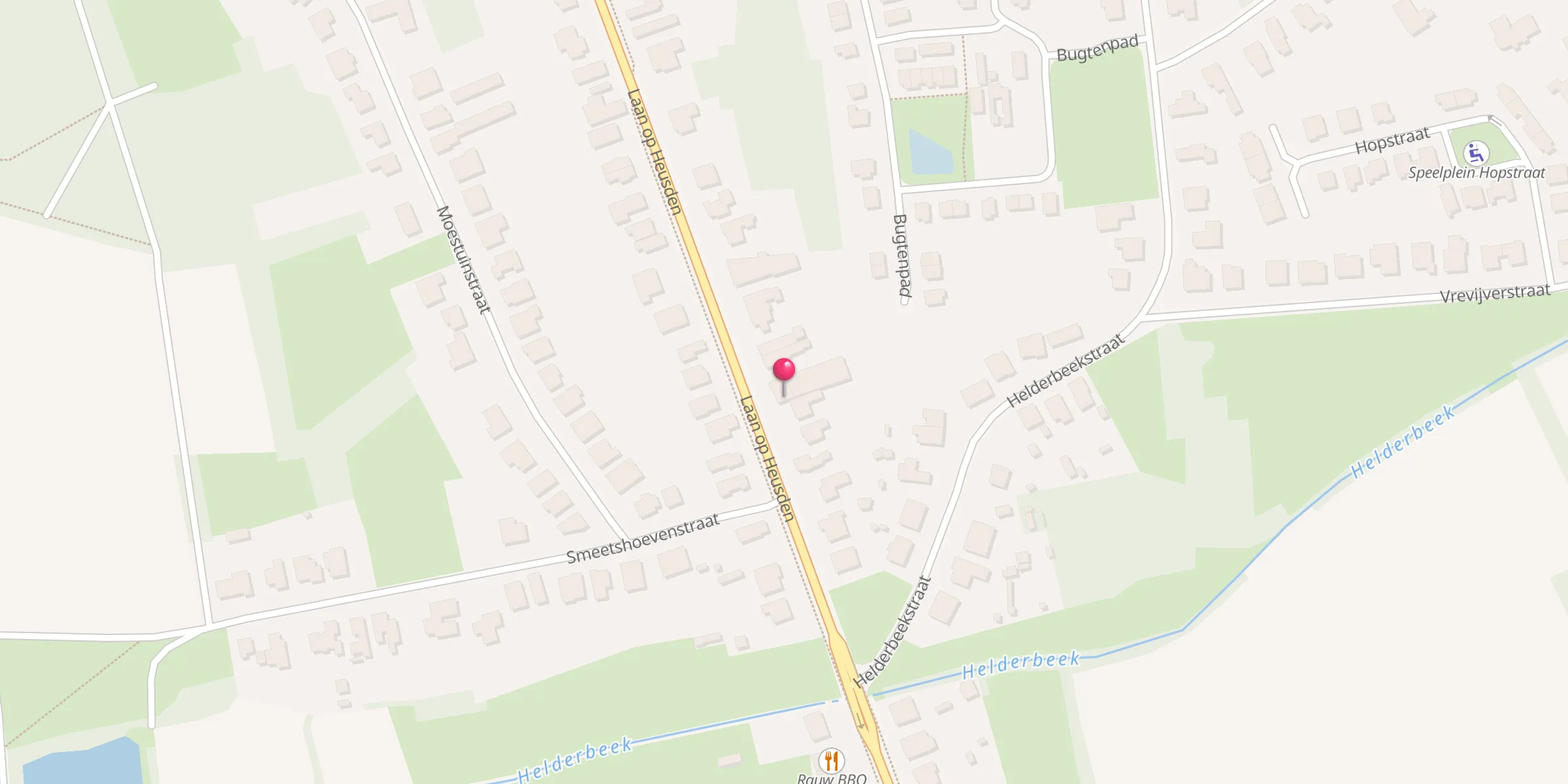 Carte de localisation : Marokaanse Tawheed moskee