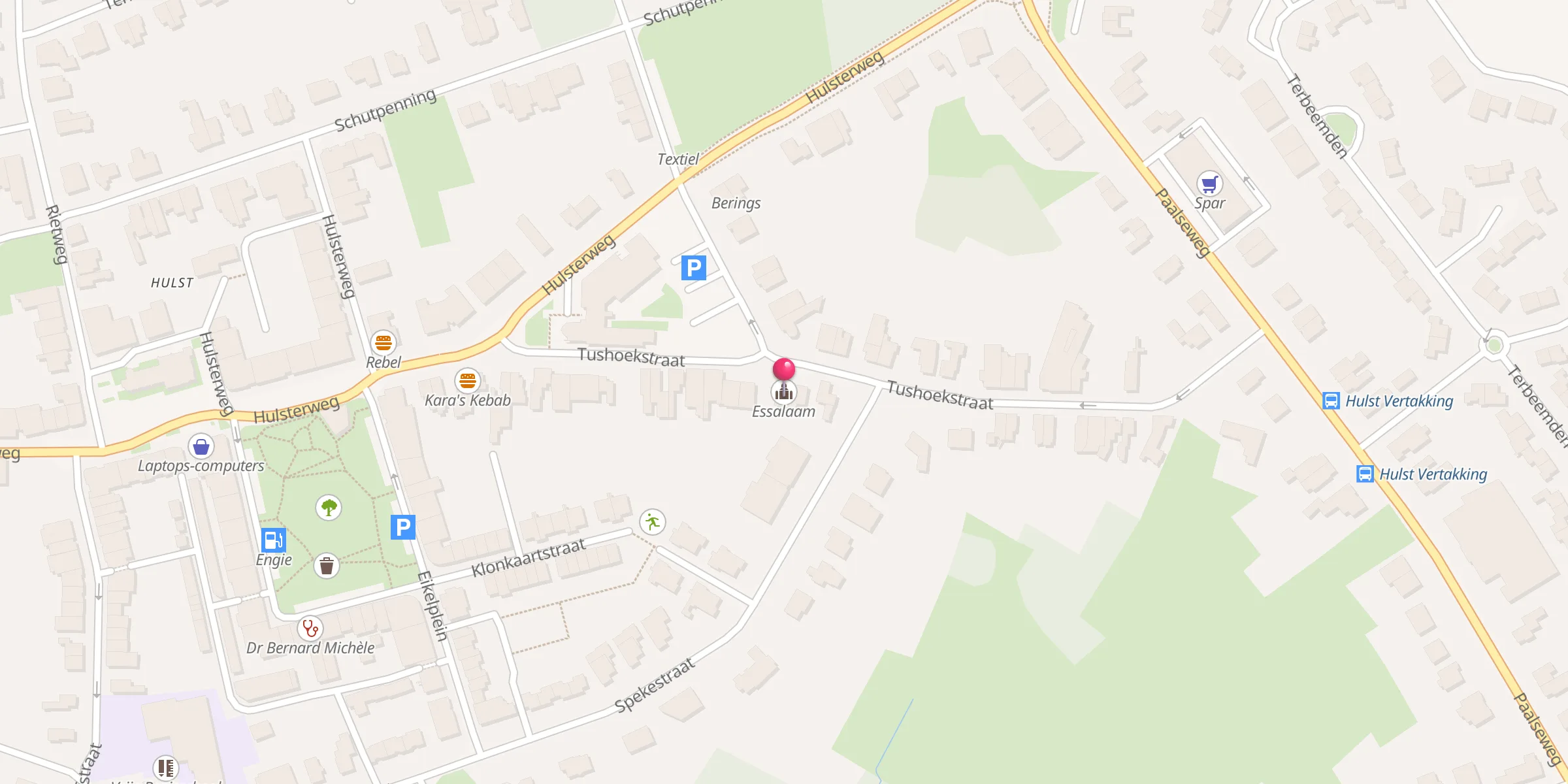 Carte de localisation : Essalaam