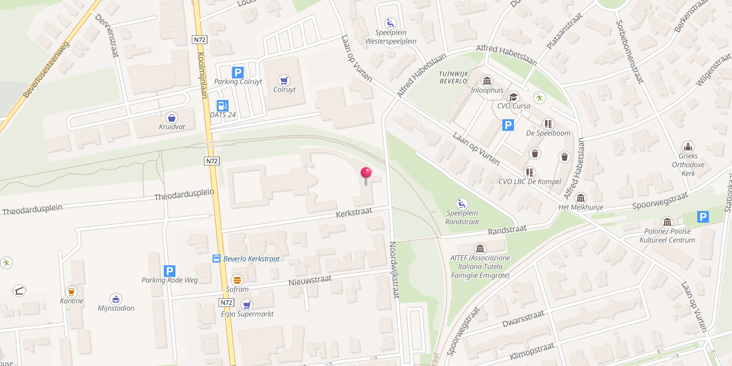 Carte de localisation : Semersah Vakfi Beringen