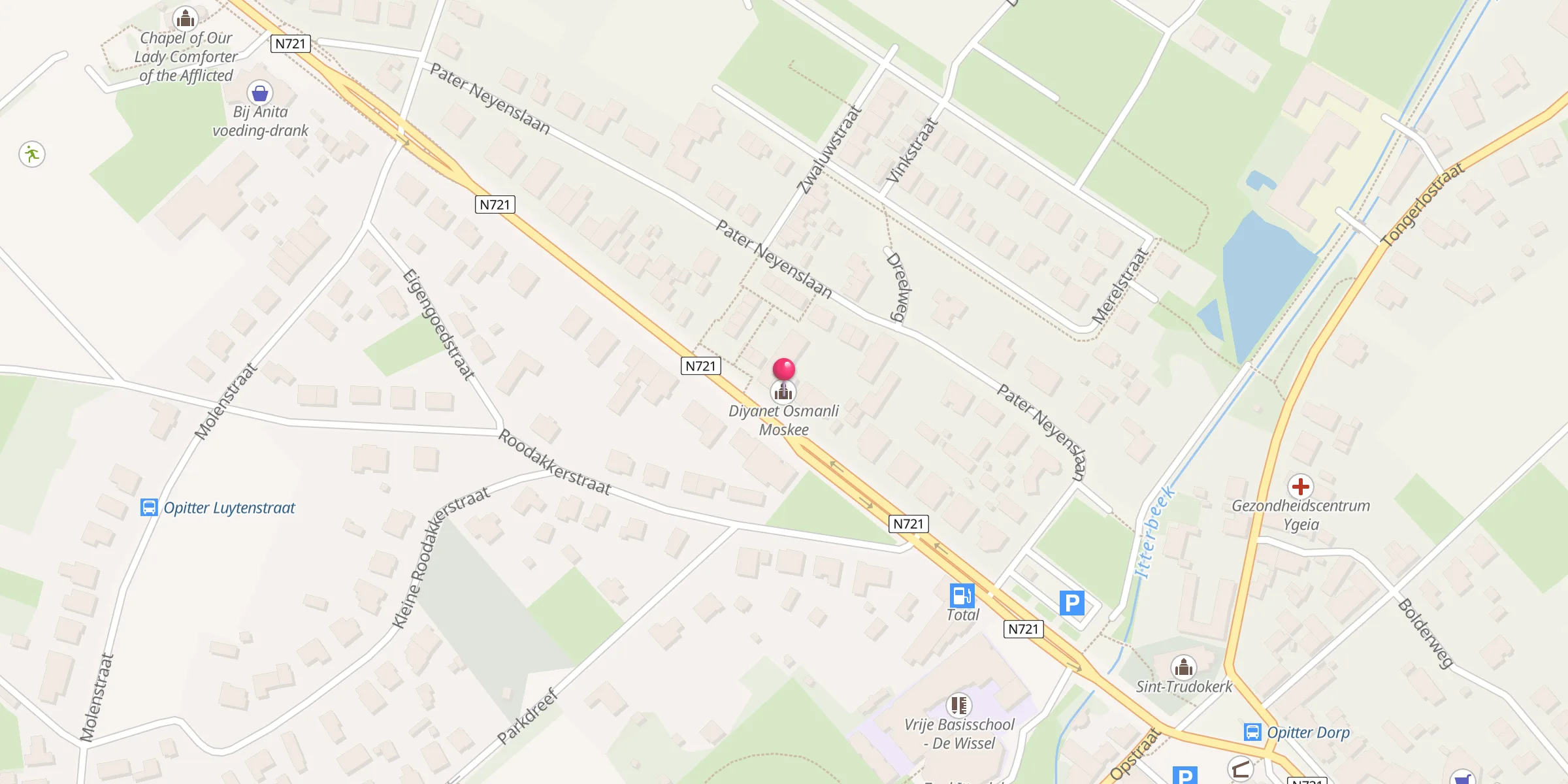 Carte de localisation : Diyanet Osmanli Moskee
